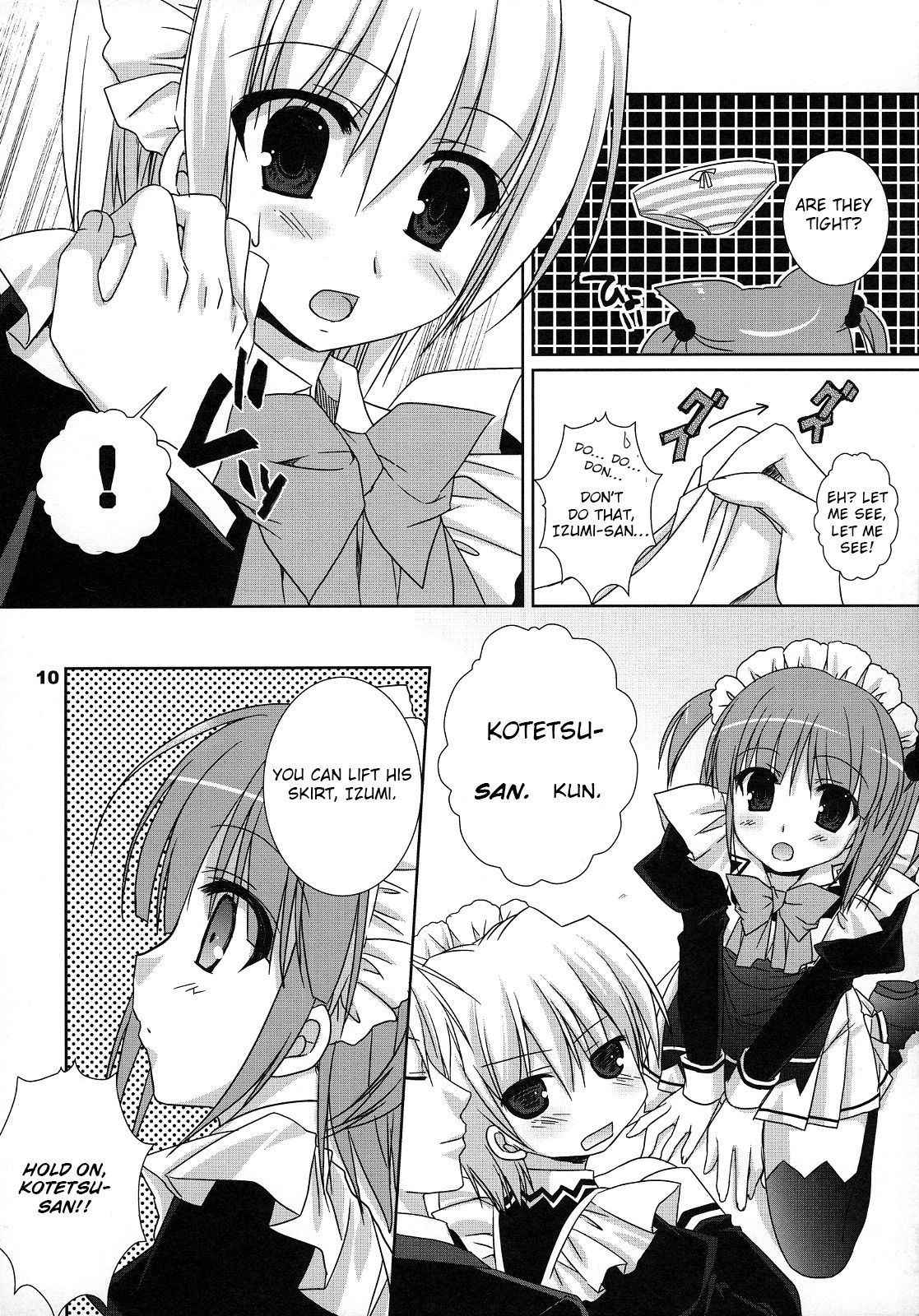 (COMIC1☆2) [Kokikko (Sesena Yau)] Koufuku Kansen Shou (Hayate no Gotoku!) [English] [Otokonoko Scans]