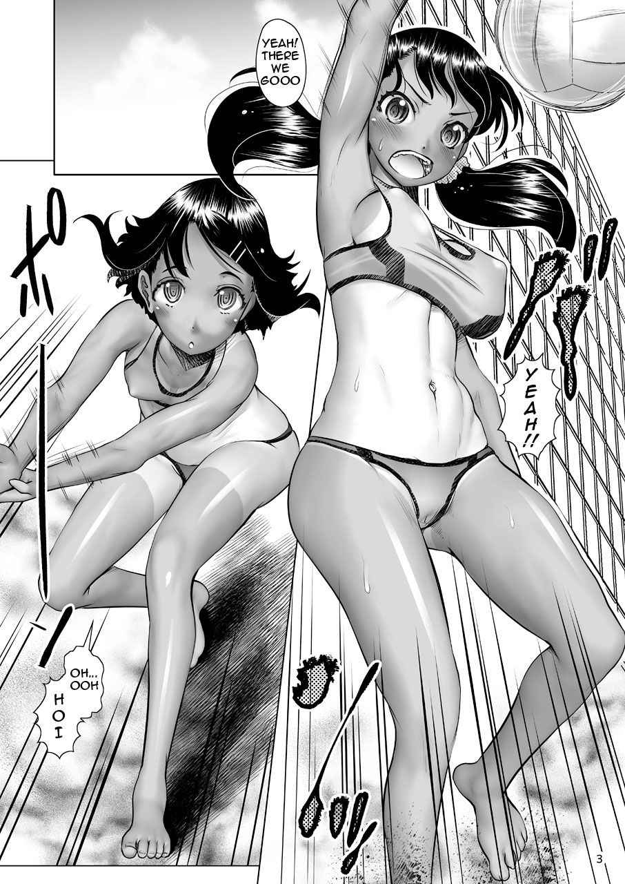 [Mushoku Santaro] Hoshoku Koudou ~Hiyake Beach Volley Naedoko Shussan~ | Predation Behavior ~Tanned Beach Volleyball Seedbed Birth~ [English] {theamdrag} [Digital]