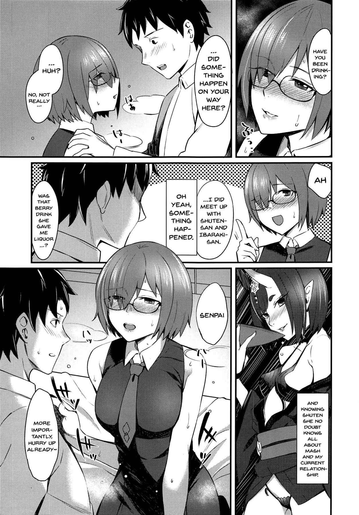 (C94) [Screaming DOG (Inukami)] Mash Kyrielight no Makuaigeki | Mash Kyrielight's Intermission (Fate/Grand Order) [English] {Doujins.com}