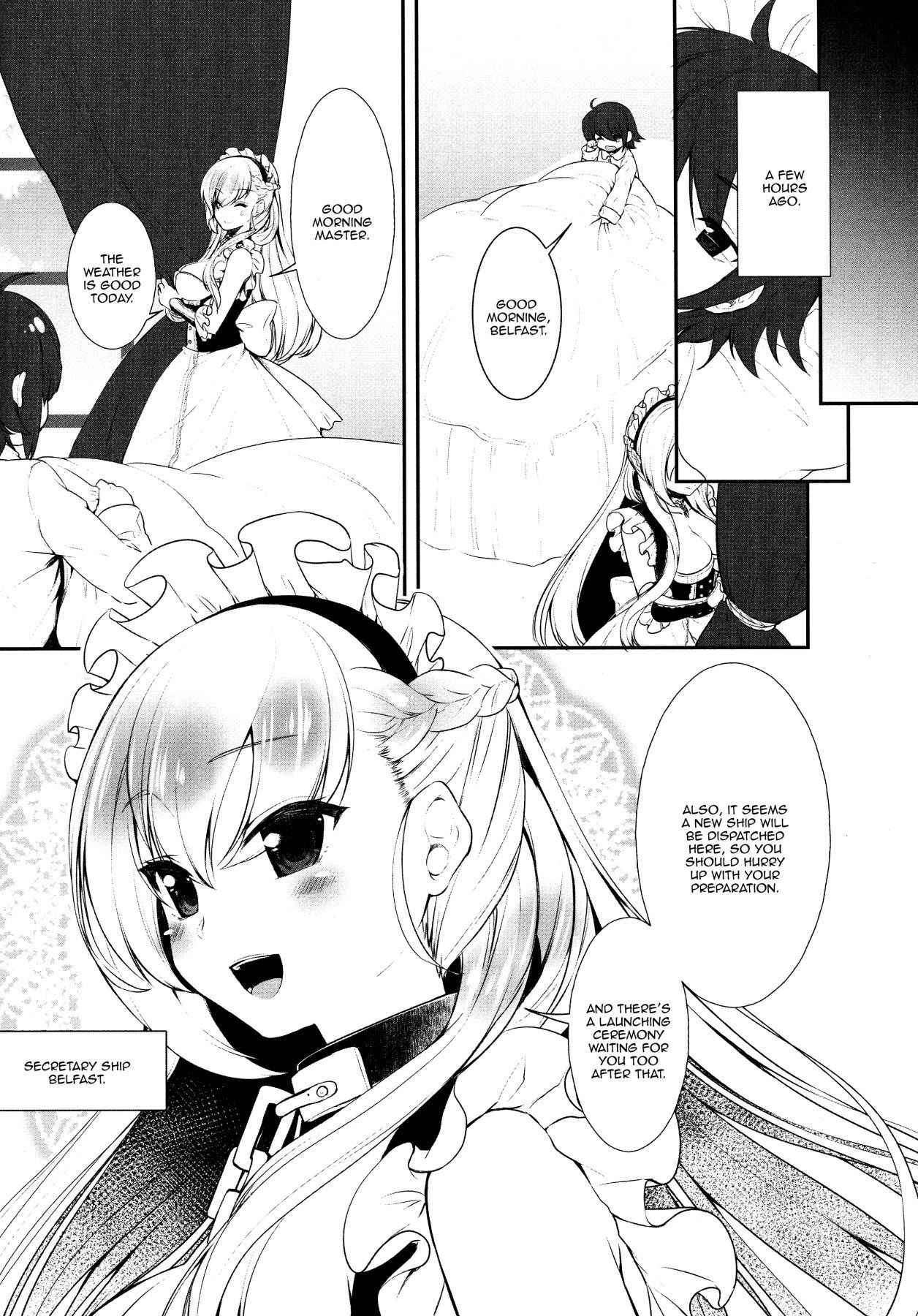 (C94) [pit.ra.bit (Niwaka Yuan)] Belfast desu, Goshujin-sama. | My name's Belfast, Master. (Azur Lane) [English] {Doujins.com}