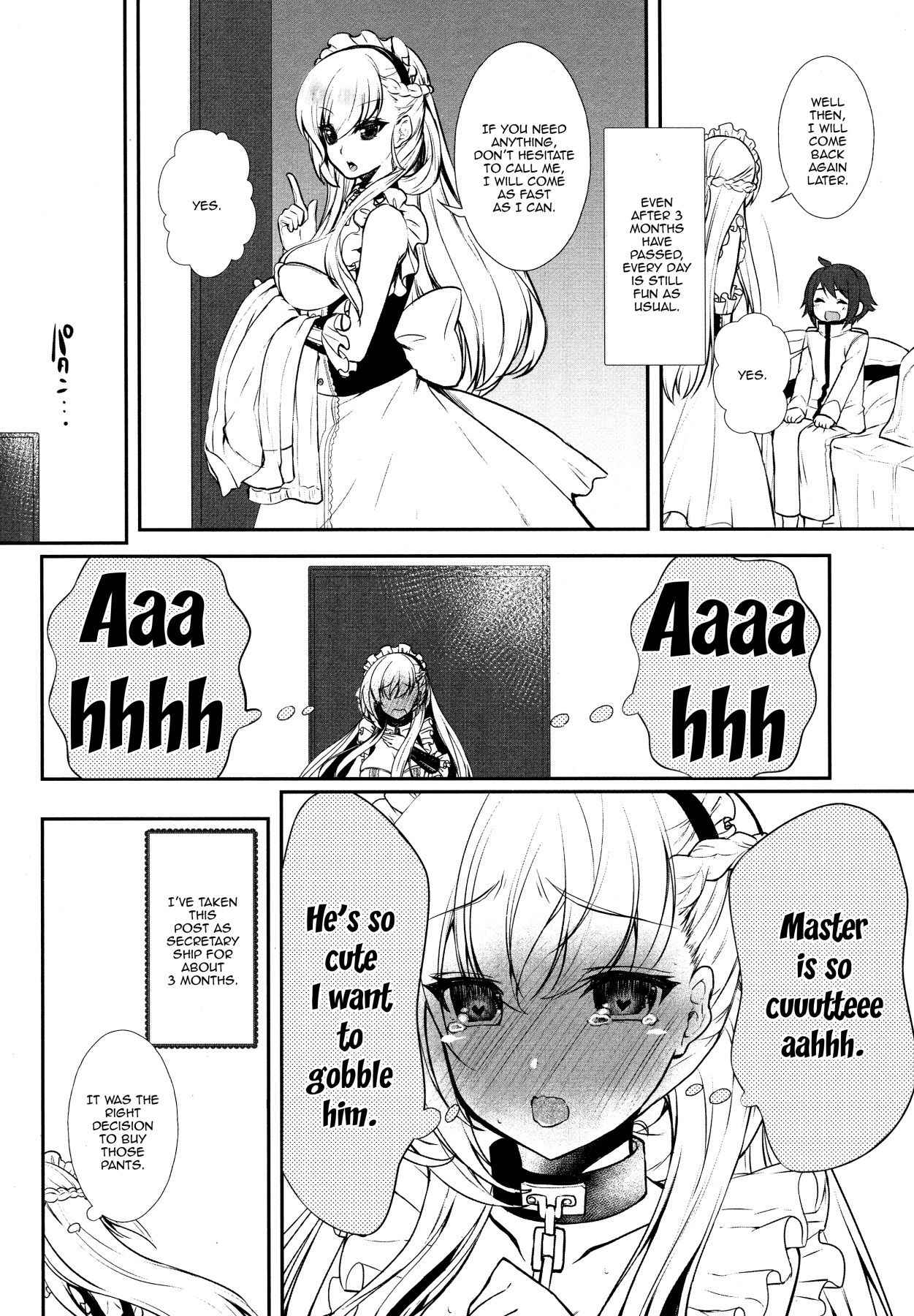 (C94) [pit.ra.bit (Niwaka Yuan)] Belfast desu, Goshujin-sama. | My name's Belfast, Master. (Azur Lane) [English] {Doujins.com}