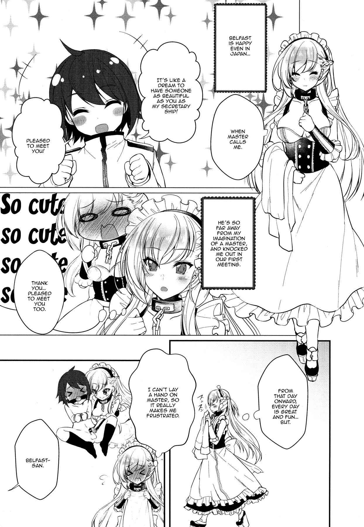 (C94) [pit.ra.bit (Niwaka Yuan)] Belfast desu, Goshujin-sama. | My name's Belfast, Master. (Azur Lane) [English] {Doujins.com}