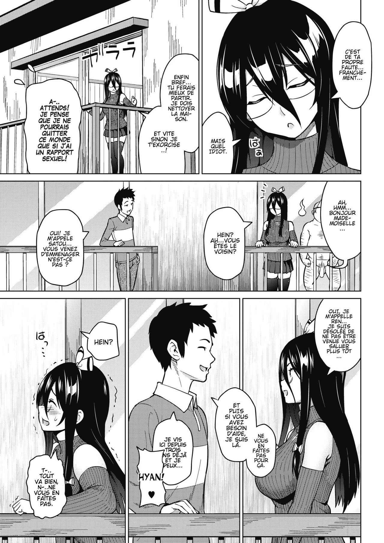 [Sanagi Torajirou] Tsukaretemo Koi ga Shitai! CH1 [FRENCH] | Even If I’m Haunted by a Ghost, I still want to Fall in Love!