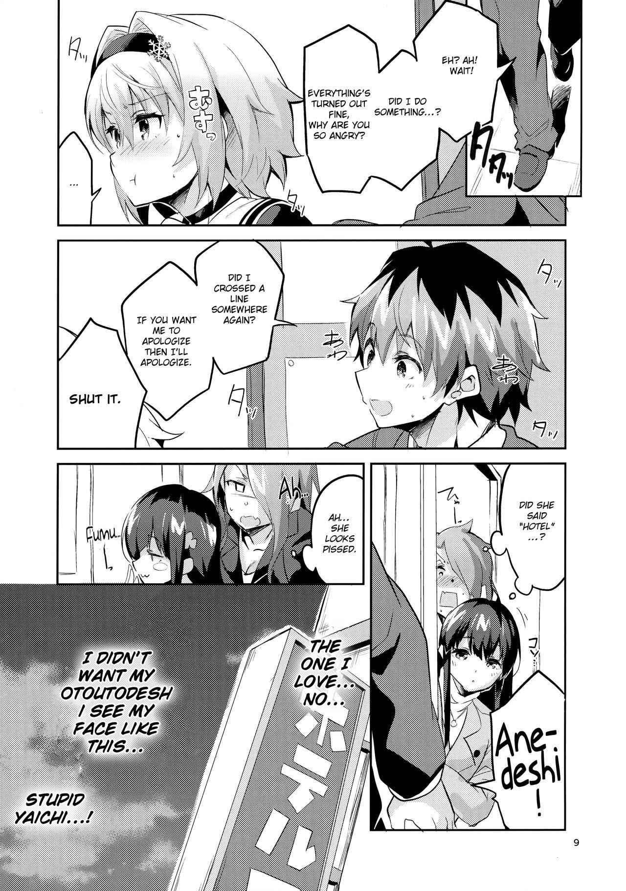 (COMIC1☆13) [Circle-FIORE (Ekakibit)] Anedeshi no Ichiban Nagai Hi| Anedeshi's Longest Day (Ryuuou no Oshigoto!) [English] [obsoletezero]