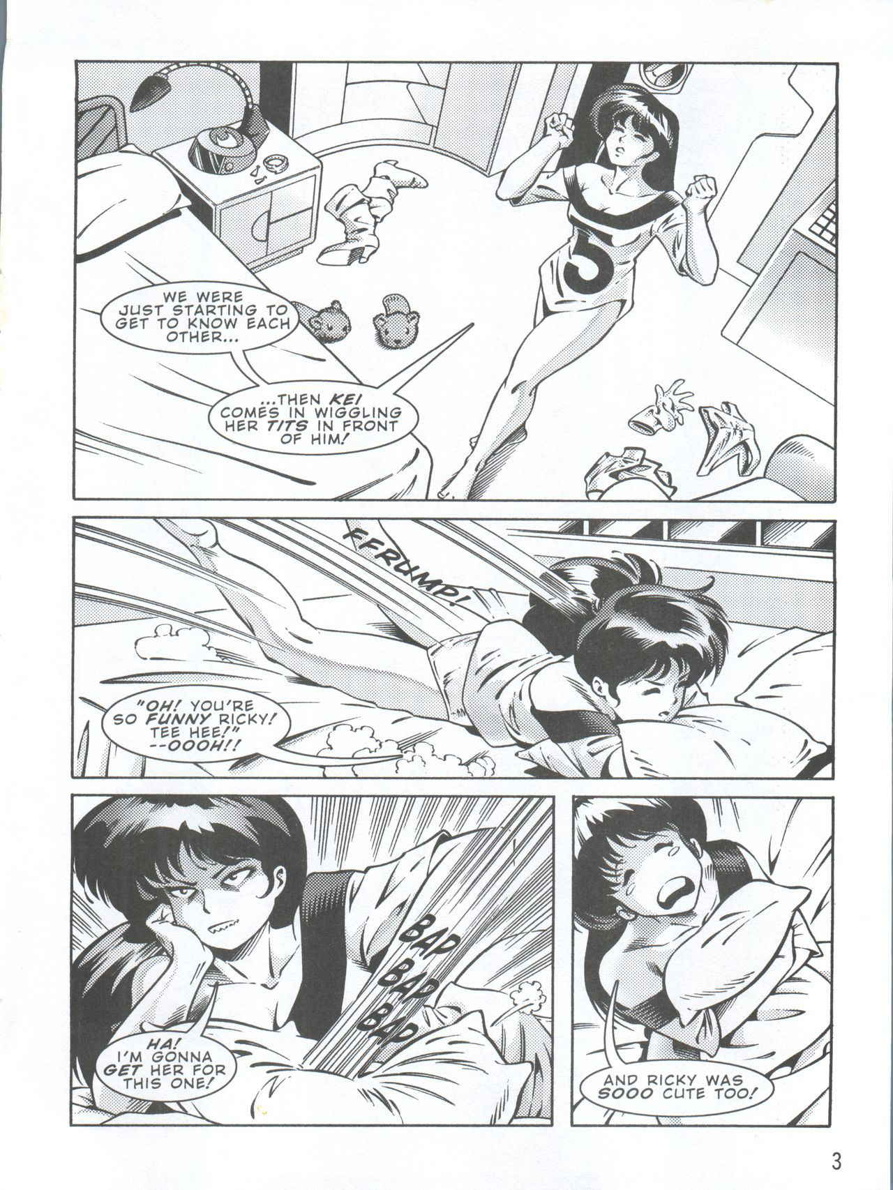 [Sukebe 1/3] Nostalgia (Dirty Pair) [English]