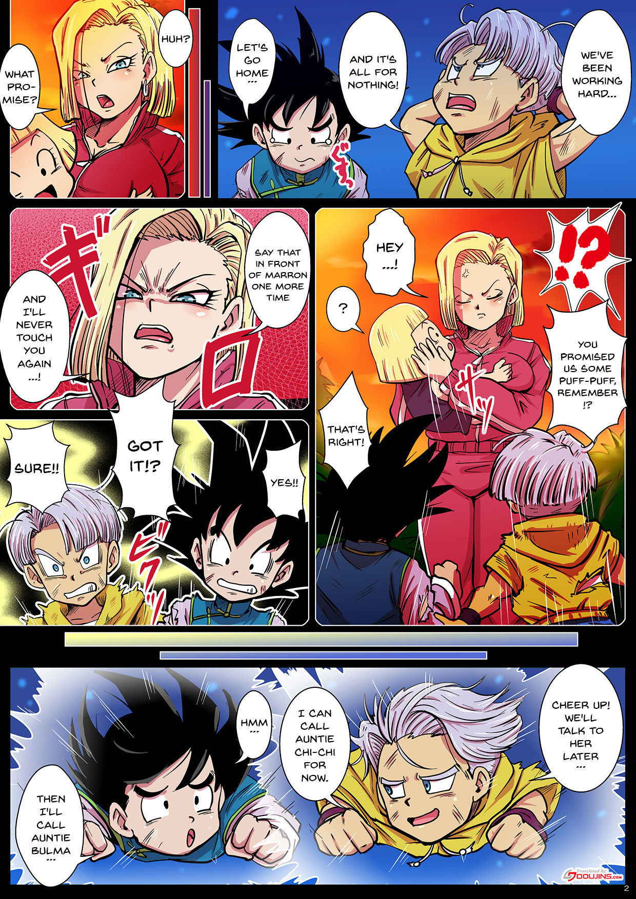 [Yuzuponz (Rikka Kai)] Delivery Bitch Mama Super (Dragon Ball Super) [English] [Doujins.com] [Digital]