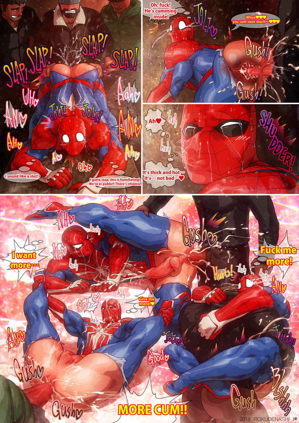 [Rokudenashi] Spidey and the Love Bite! [English]