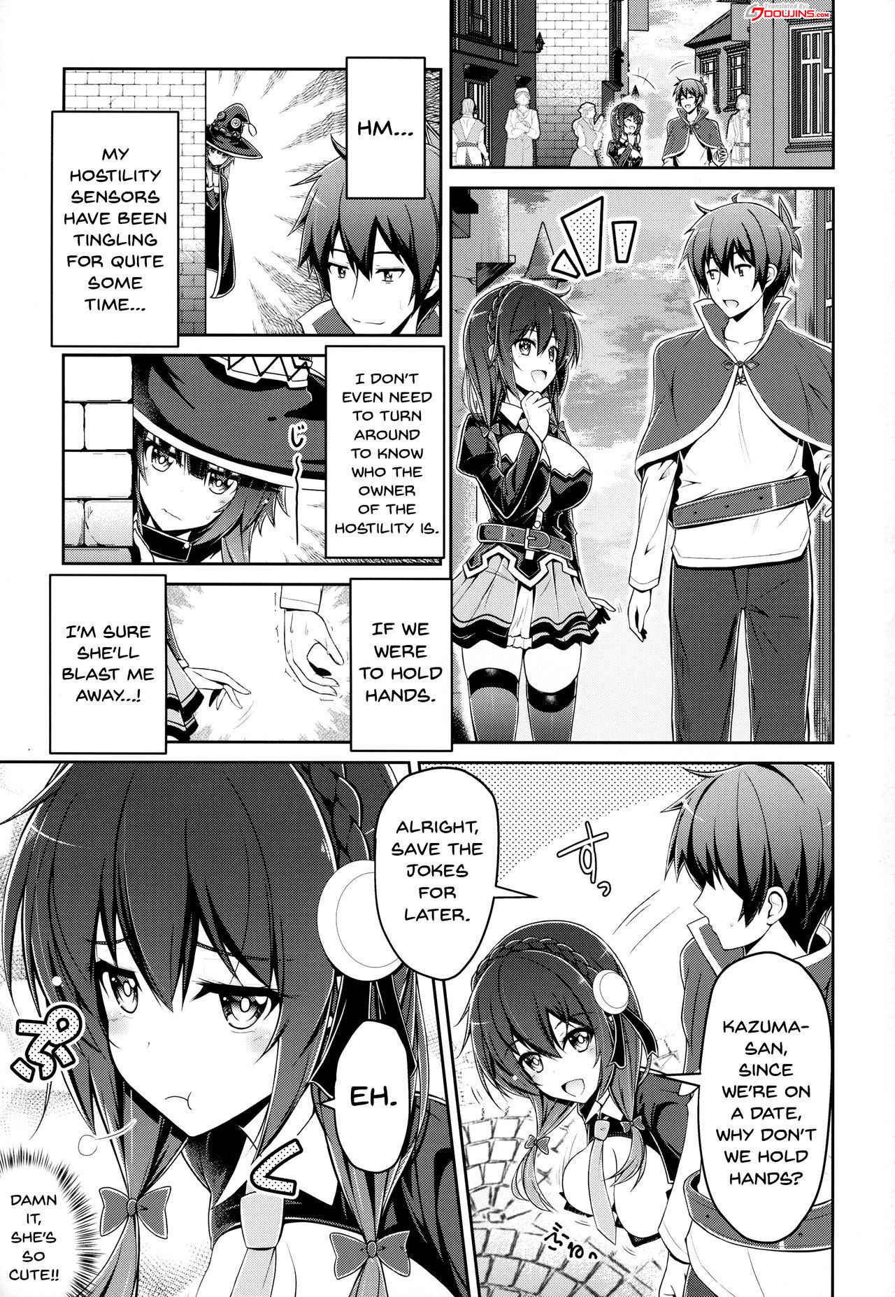 (C94) [MIX-EDGE (Arui Ryou)] Yunyunyunyun shiyou! (Kono Subarashii Sekai ni Syukufuku o!) [English] [Doujins.com]