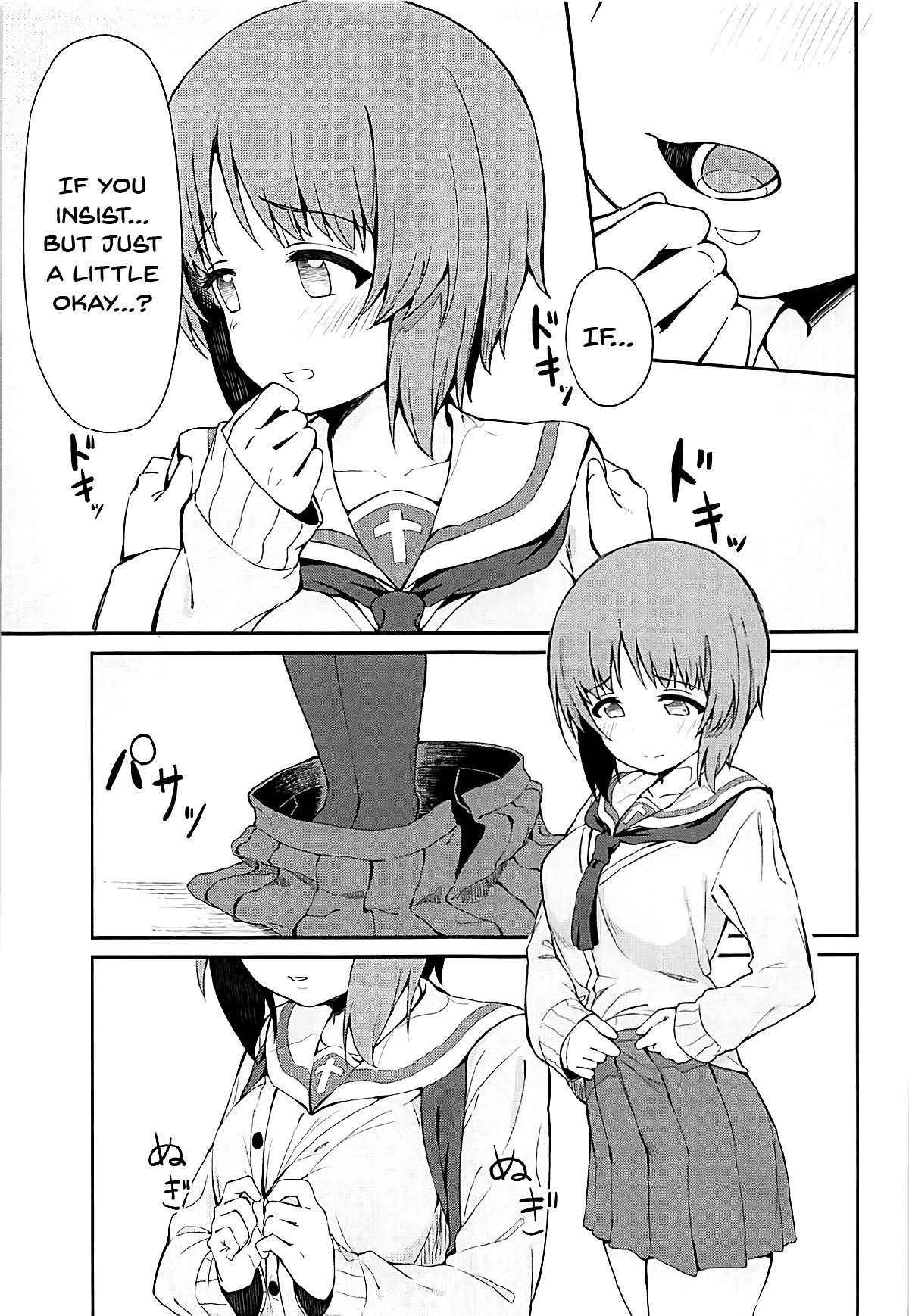 (C93) [Arakiya-san (Araki Mitsuru)] Miporin to Icha Love Ecchi suru Hon (Girls und Panzer) [English] [Doujins.com]