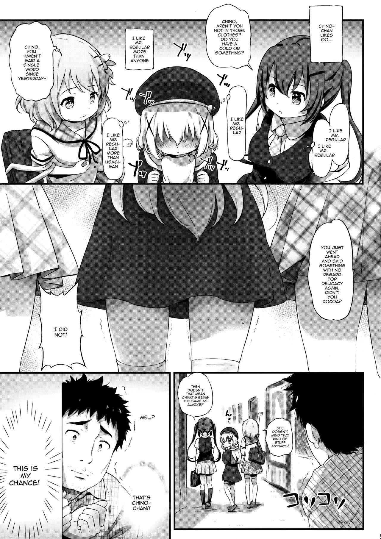 [Argyle check, Wanton Land Kumiai (Komamemaru)] Toro Musume 14 Chino-chan Hajimemashita 2 kai (Gochuumon wa Usagi desu ka?) [English] [Doujins.com]