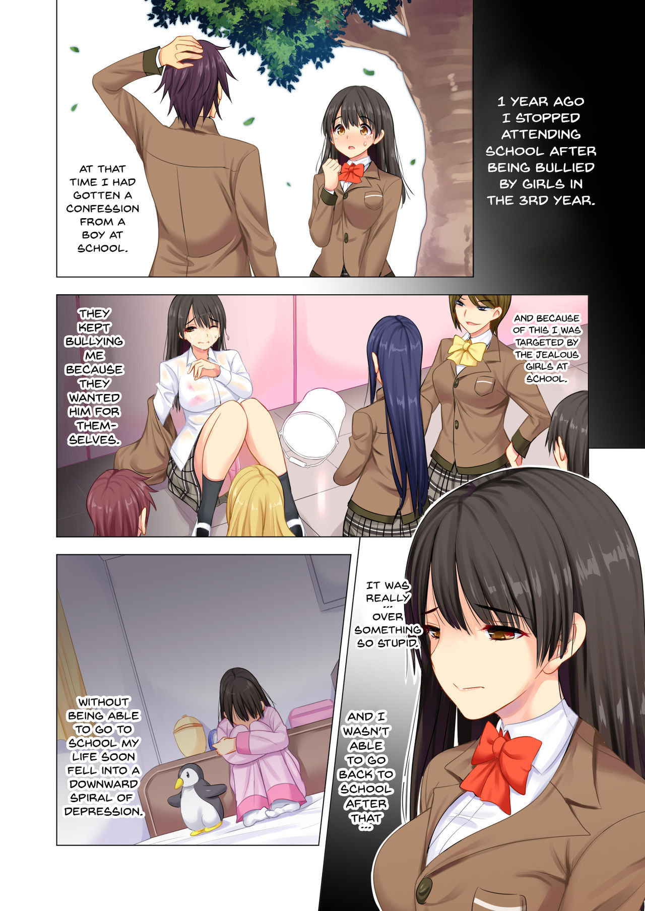 [Maguro Coffee] Taiiku Kyoushi ni Kegasareta Yuri no Hanazono [English] [Doujins.com]