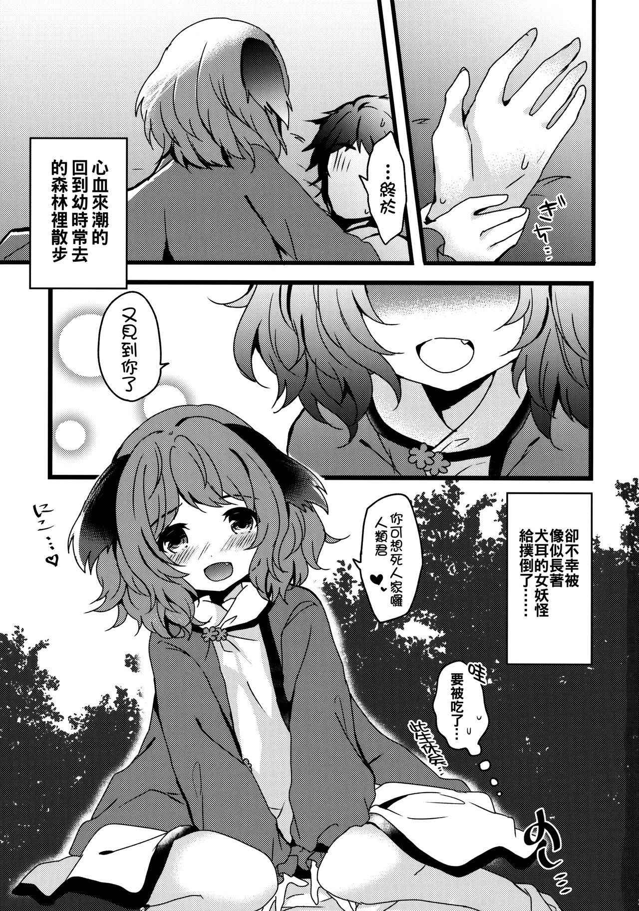 (Shuuki Reitaisai 5) [Mohumohu Chaya (Uguisu Mochi)] Yamabiko ga Koishita Ningen-san (Touhou Project) [Chinese] [oo君個人漢化]