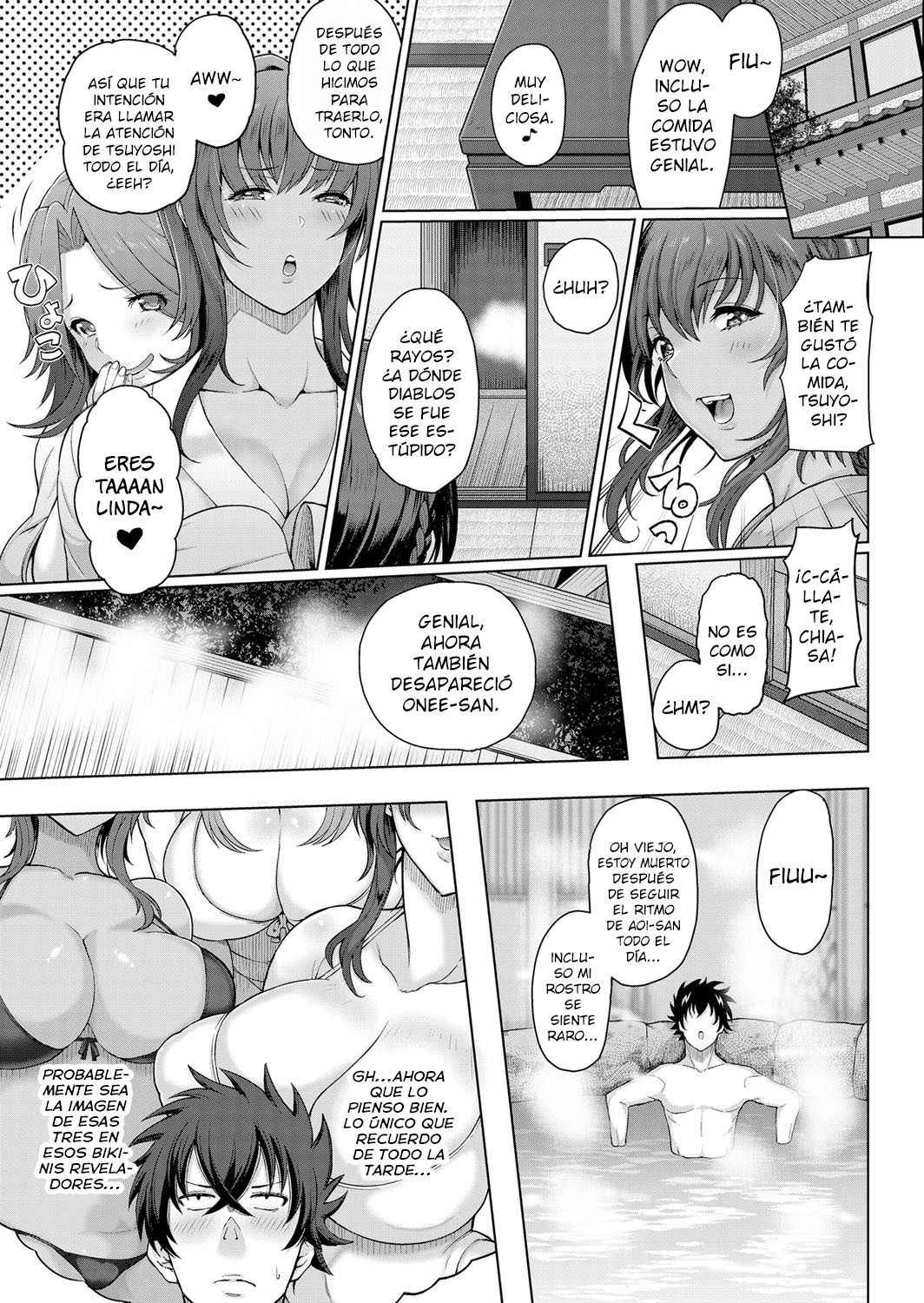 [Tawara Hiryuu] Toshiue Zukushi Jukushita Sanshimai  | Las tres hermanas mayores y maduras de al lado  Cap.1-2 [Spanish] [Shirosaki Scans]