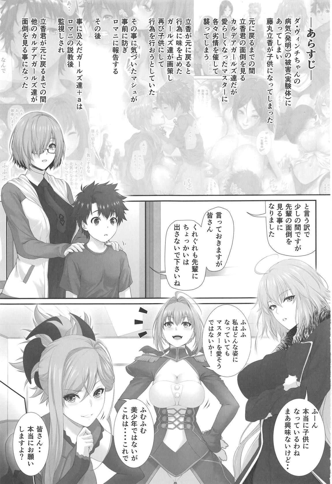 (C95) [Z.A.P. (Zucchini)] Ritsuka-kun no Sainan? 2 ~Nerawareta Kohitsuji!?~ (Fate/Grand Order)