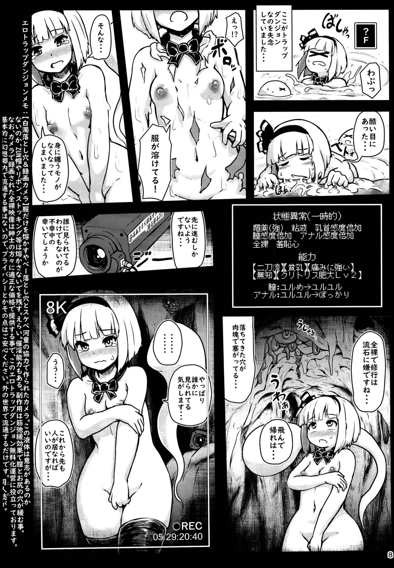 (C95) [Cheese Company (Peso)] Youmu in Ero Trap Dungeon (Touhou Project)