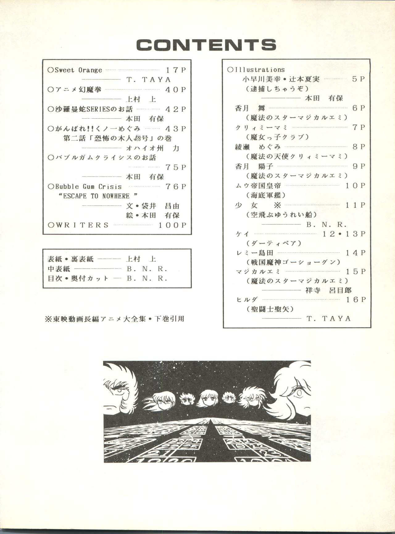 [ALPS (Various)] LOOK OUT 17 (Kimagure Orange Road, Bubblegum Crisis)