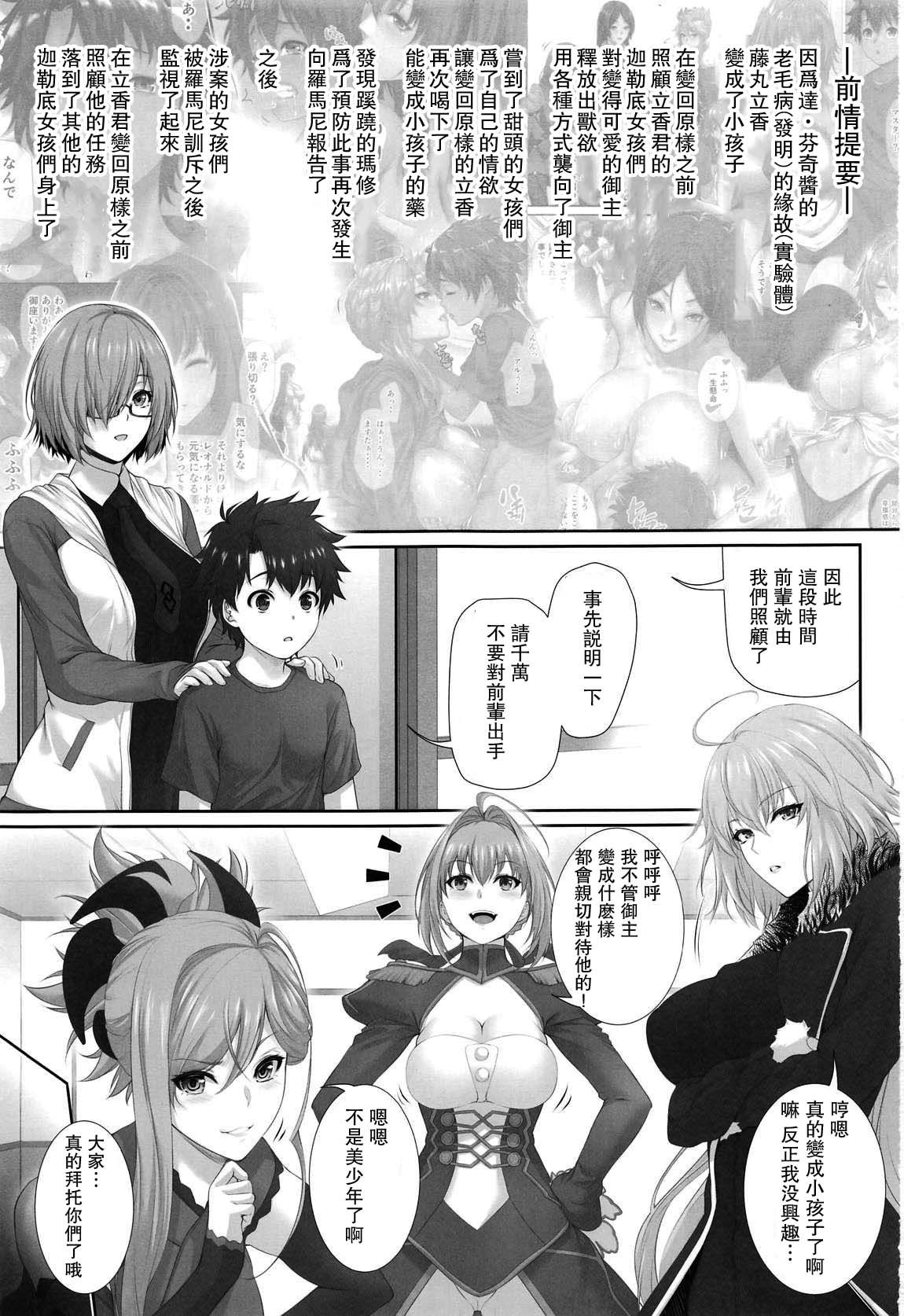 (C95) [Z.A.P. (Zucchini)] Ritsuka-kun no Sainan? 2 ~Nerawareta Kohitsuji!?~ (Fate/Grand Order) [Chinese] [瓜皮汉化]