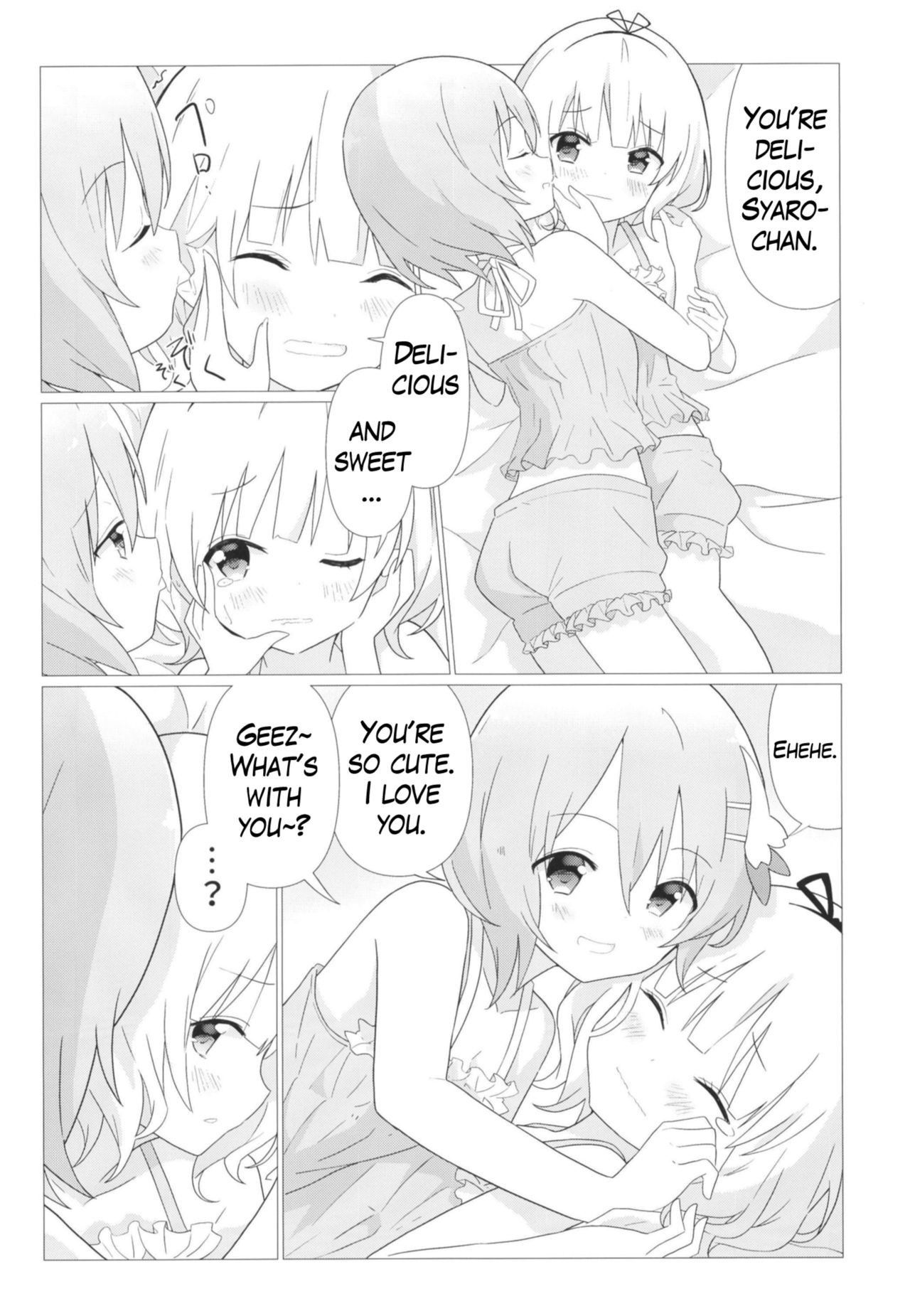 [vivid_dot (Nanakusa Amane)] KokoSharo de Yuri ni Mezameru Hon | A Book Where CocoSyaro Awaken to Yuri (Gochuumon wa Usagi desu ka?) [English] [Digital]