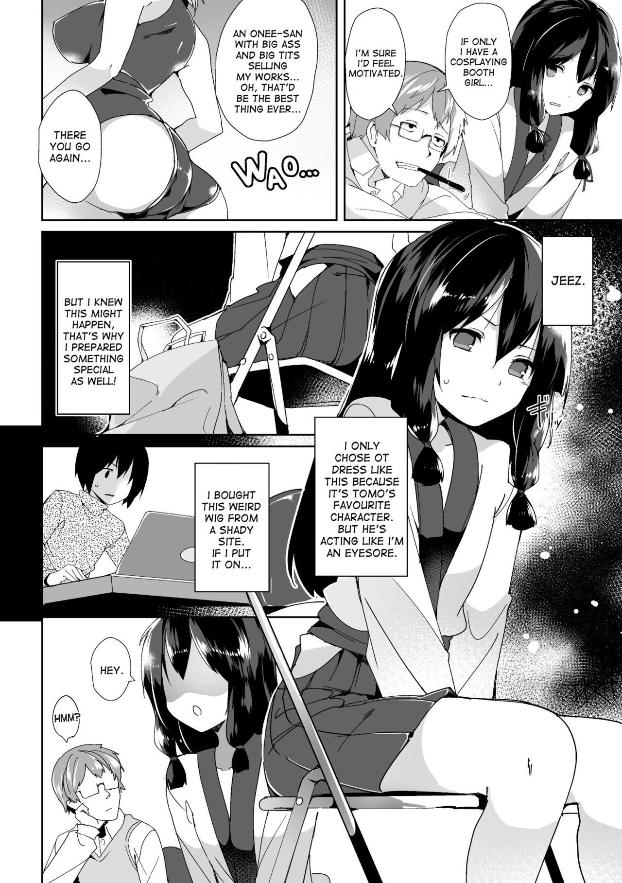 [Chirorian] Cosplay Danshi ni Gochuui o | Be Careful of Cosplaying Boys (Bessatsu Comic Unreal Nyotaika H wa Tomerarenai Vol. 2) [English] [desudesu] [Digital]