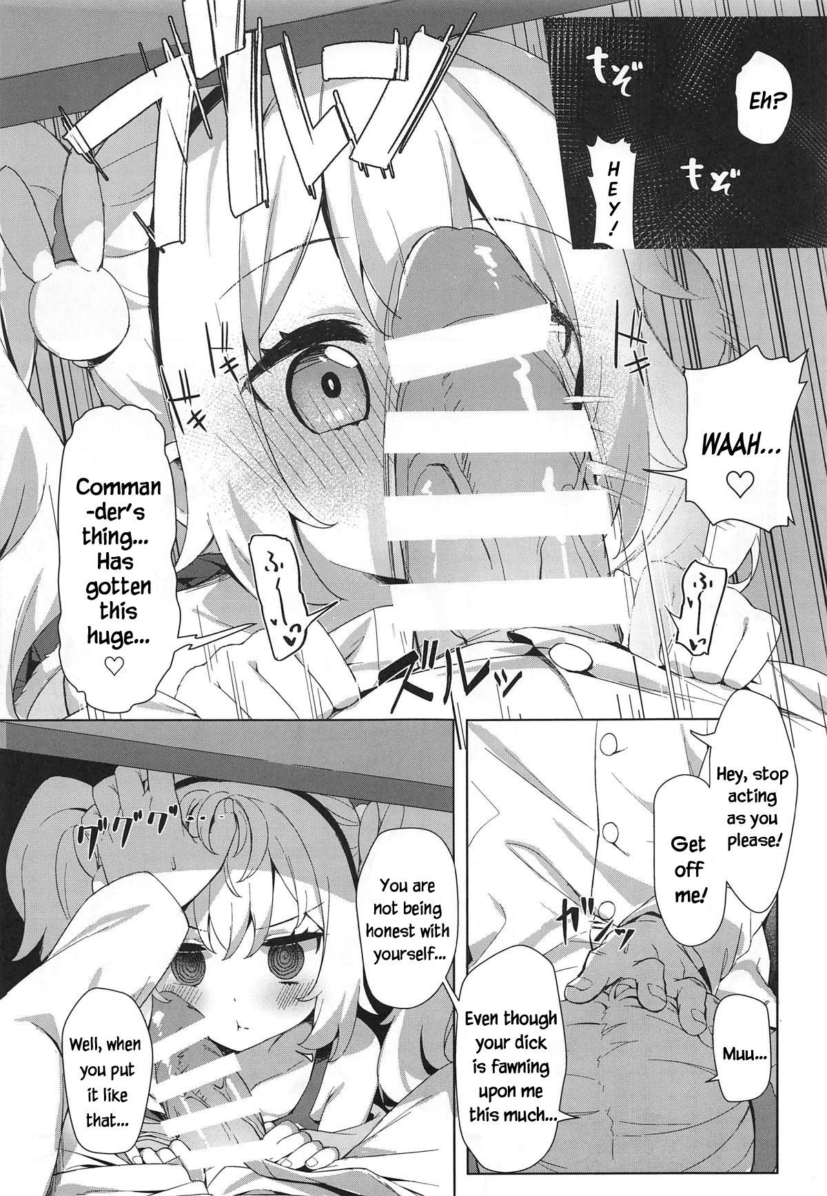 (C95) [Yume no Manimani (Tofu)] Laffey to Shikikan Shitsu de Icha Love H | Laffey and Commander Flirt and Have Sex In Their Room (Azur Lane) [English] [Zugen]