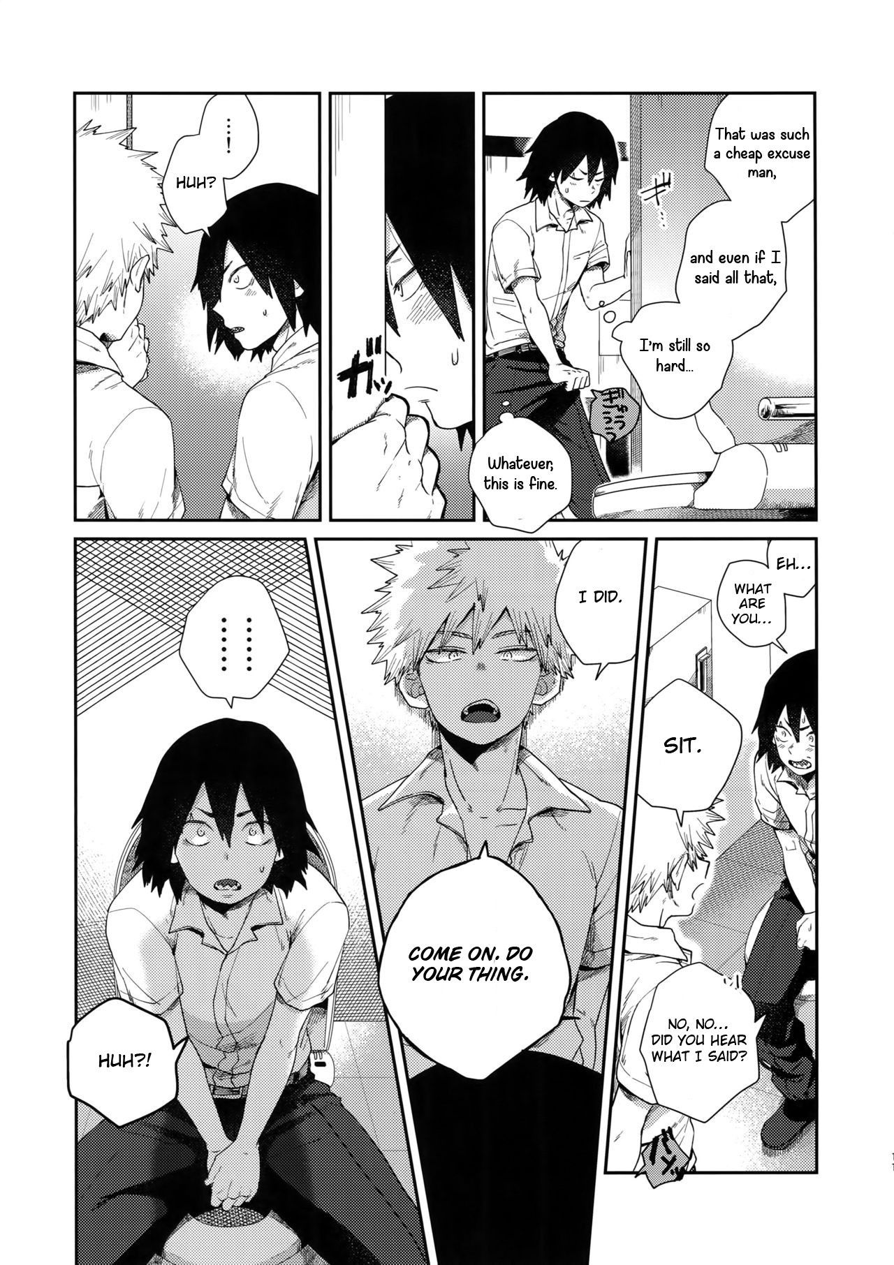 (Douyara Deban no Youda! 10) [AOAA (Senakagashiri)] Amari Hamaranu You ni (Boku no Hero Academia) [English] [Otokonoko Scans]