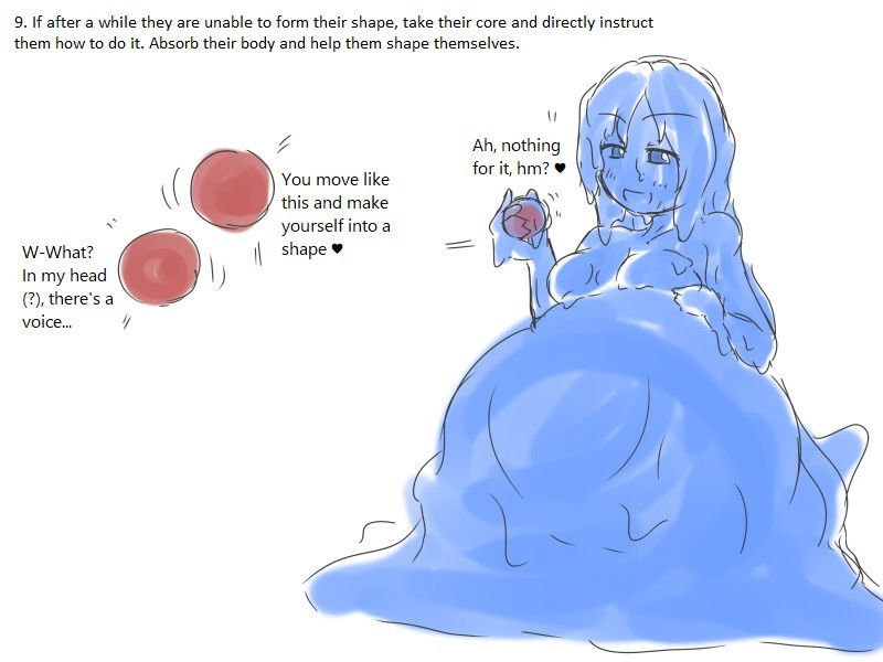 [kaname] Converting into a slime (translated)