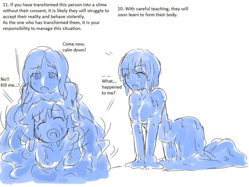 [kaname] Converting into a slime (translated)