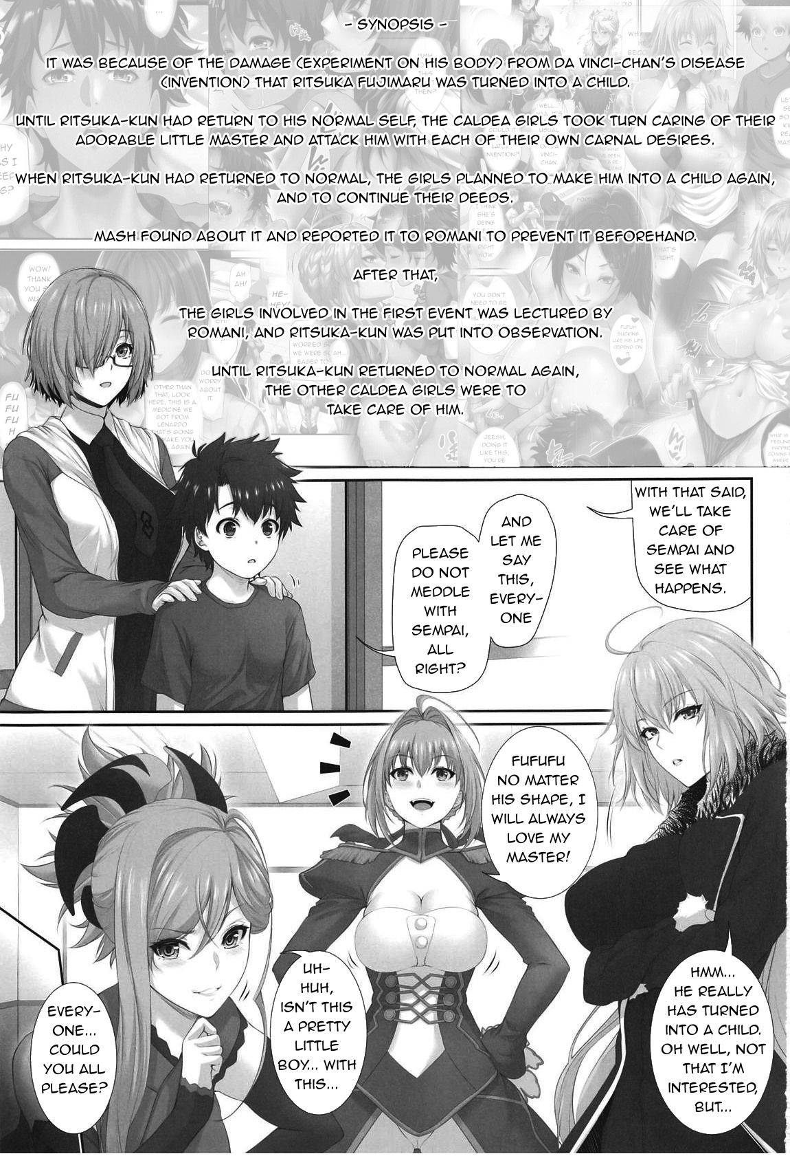 (C95) [Z.A.P. (Zucchini)] Ritsuka-kun no Sainan? 2 ~Nerawareta Kohitsuji!?~ | Ritsuka-kun's Misfortune? 2 The Targeted Lamb!? (Fate/Grand Order) [English] [q91]