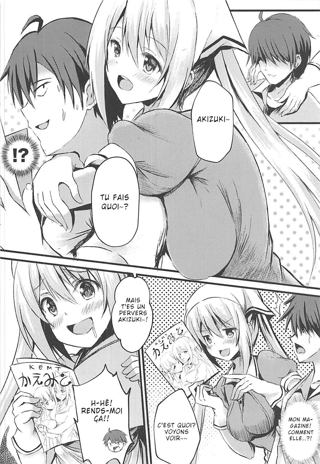 (COMIC1☆13) [Star-Dreamer Tei (Staryume)] Betsu ni Kimi to Blend Shitai Wake ja Nai kara ne... (Blend S) [French] [Chewang]