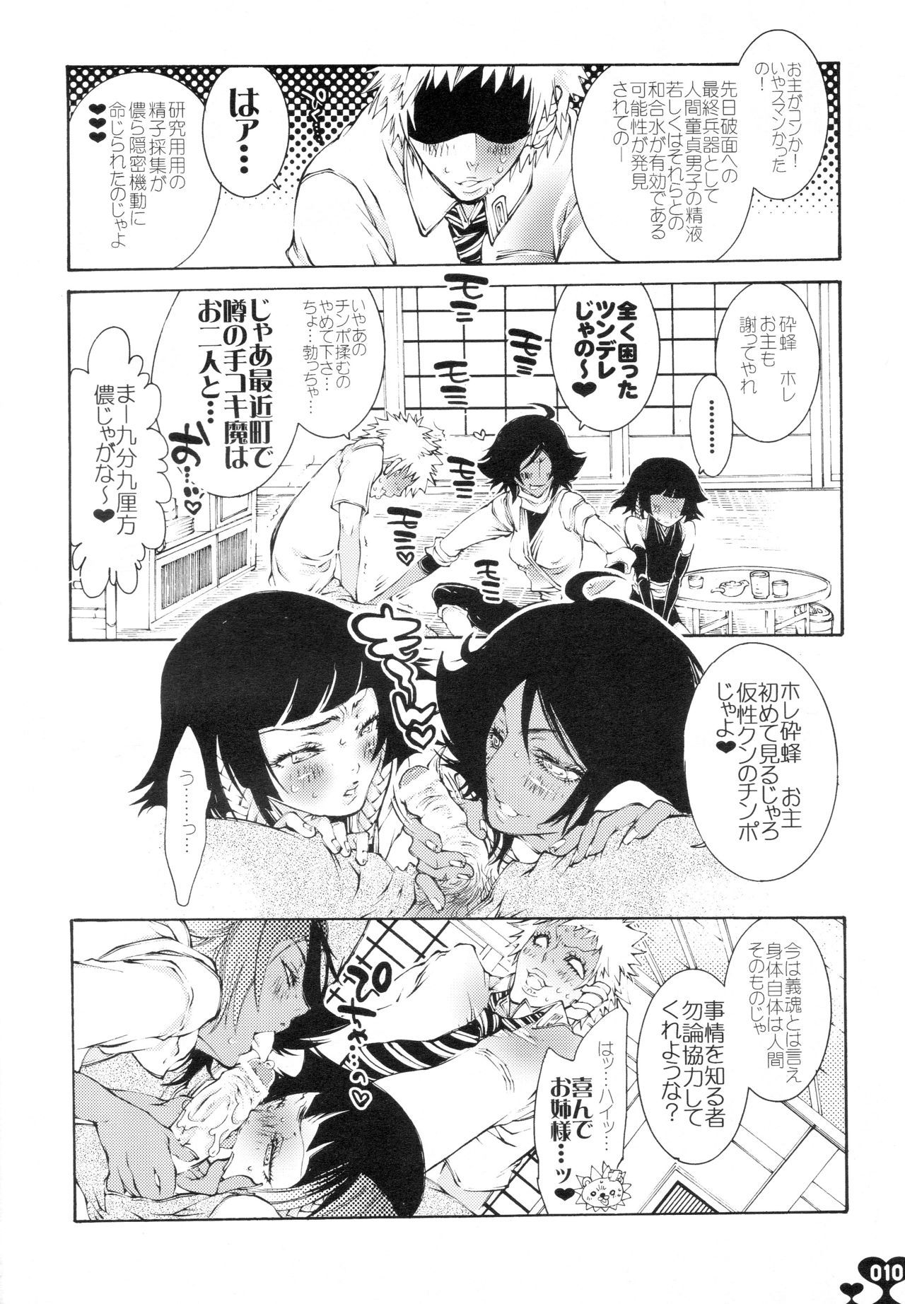 (C69) [SADISTIC MARY (Hattori Mitsuka)] Heavy Syrup Dellinger (Bleach)