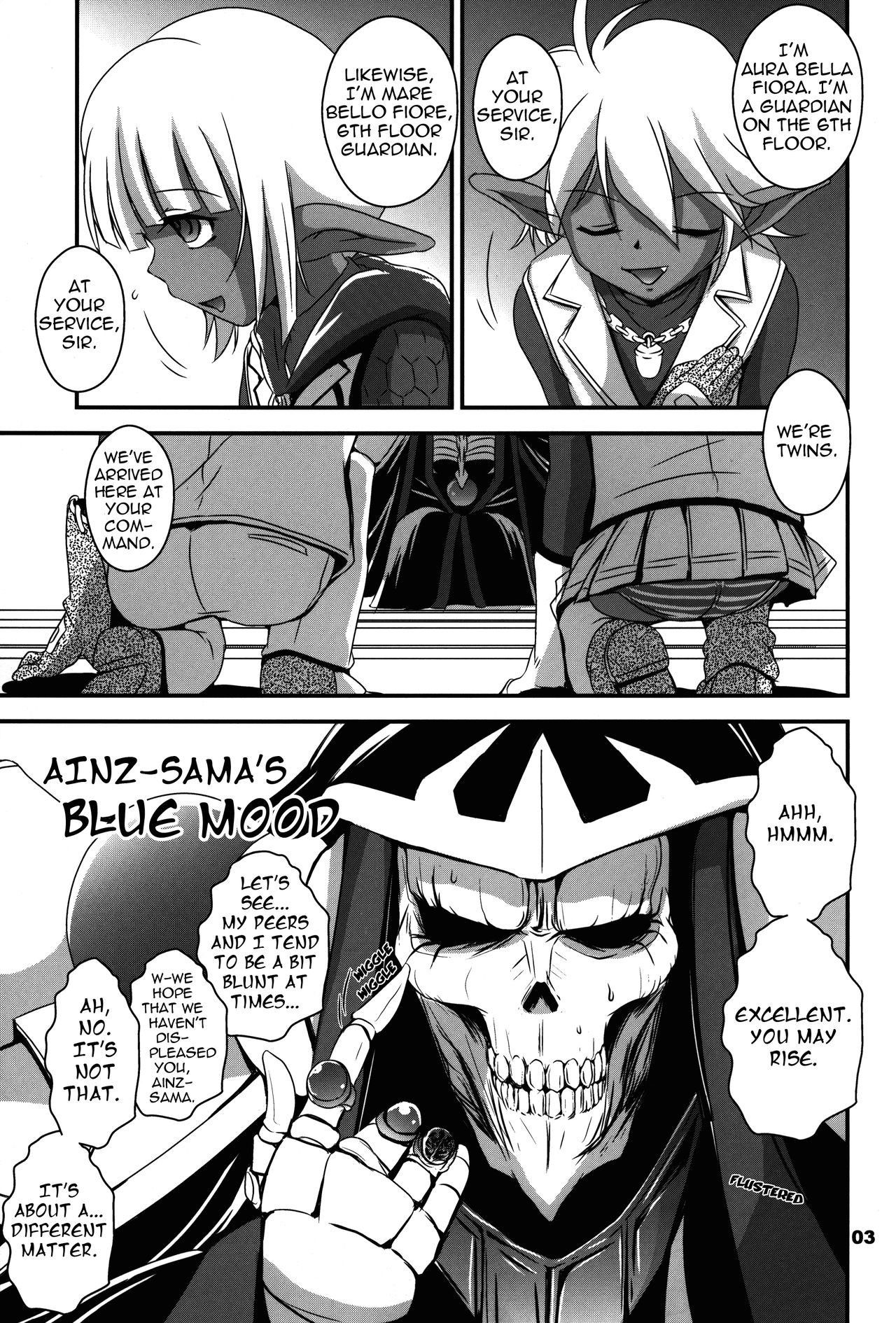 (C89) [RoriE-Go (Saeki Takao)] Ainz-sama no Yuuutsu | Ainz-sama's Blue Mood (Overlord) [English] [EHCOVE]