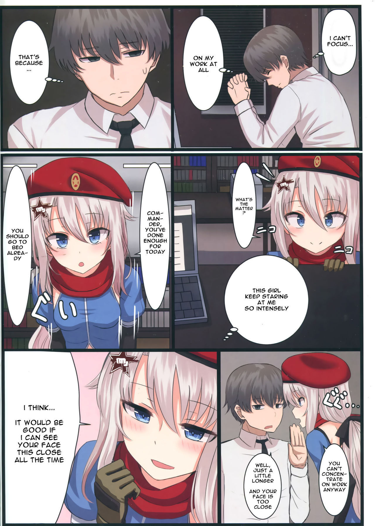 (C95) [LAB CHICKEN (Yakob)] 9A-91-chan wa Shikikan to Chomechome Shitai! | 9A-91 Wants to Do Naughty Things with Commander! (Girls' Frontline) [English] [Spicaworks]