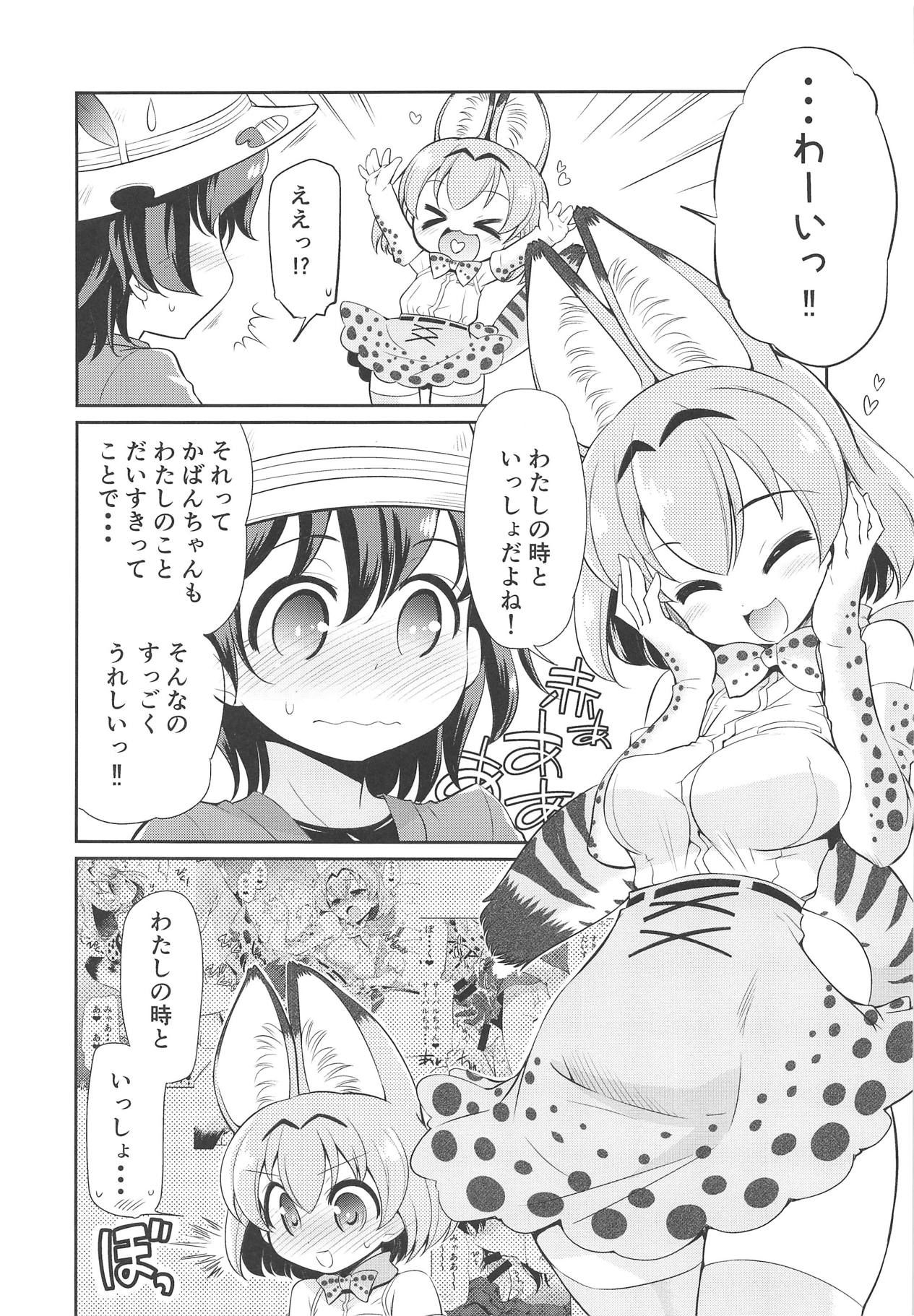 (C95) [Yokoshimaya. (Yokoshima Takemaru)] Taihen!! Kondo wa Kaban-chan no Omata ga Harechatta! (Kemono Friends)