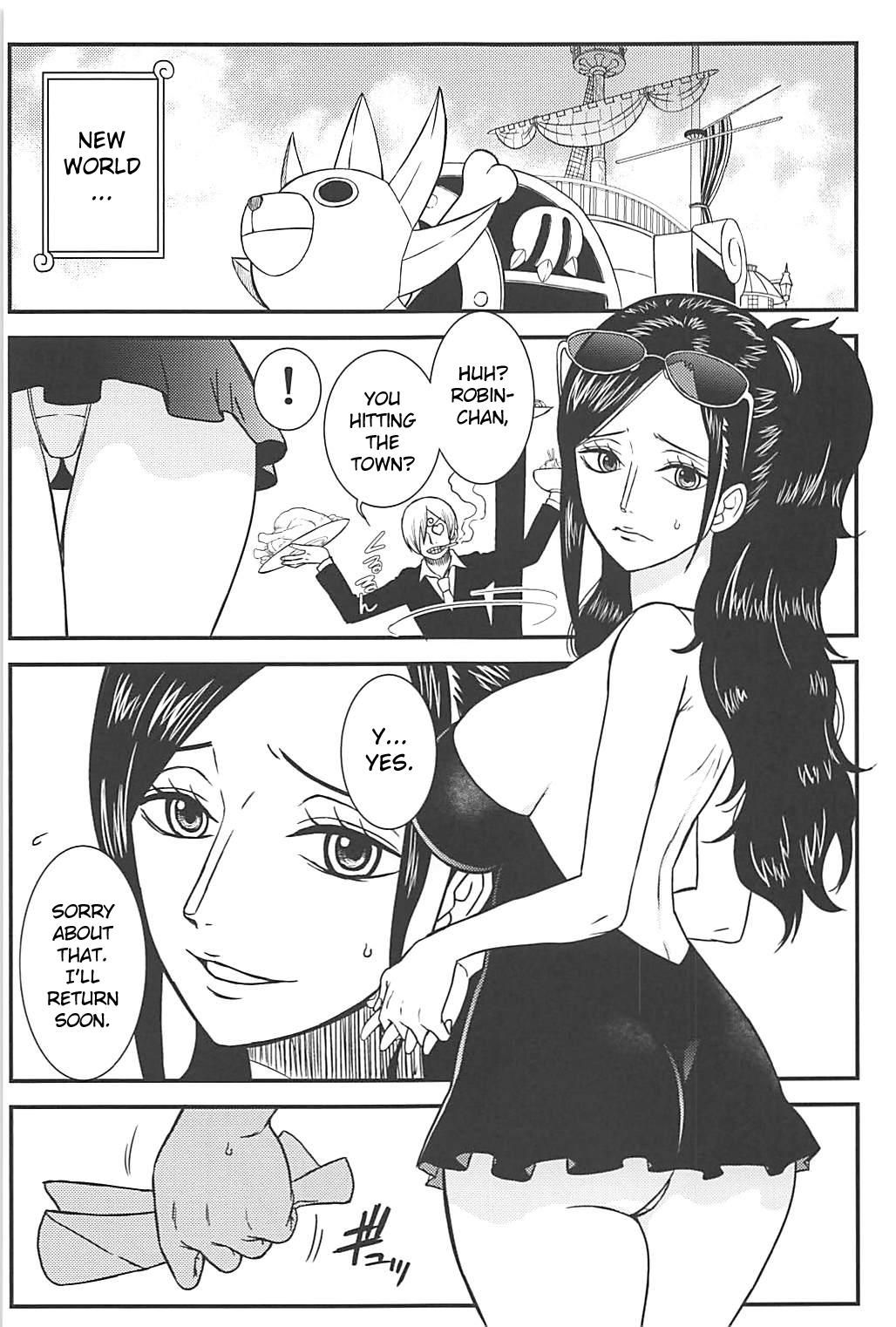 (C94) [RED FARMER (Aka Shirt Seisansha)] ROBIN'S HOLE (One Piece) [English] [CrowKarasu]