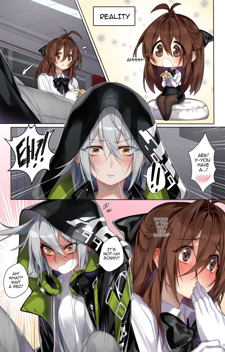 [deathALICE] AEK-999 and banana (Girls Frontline) [English]