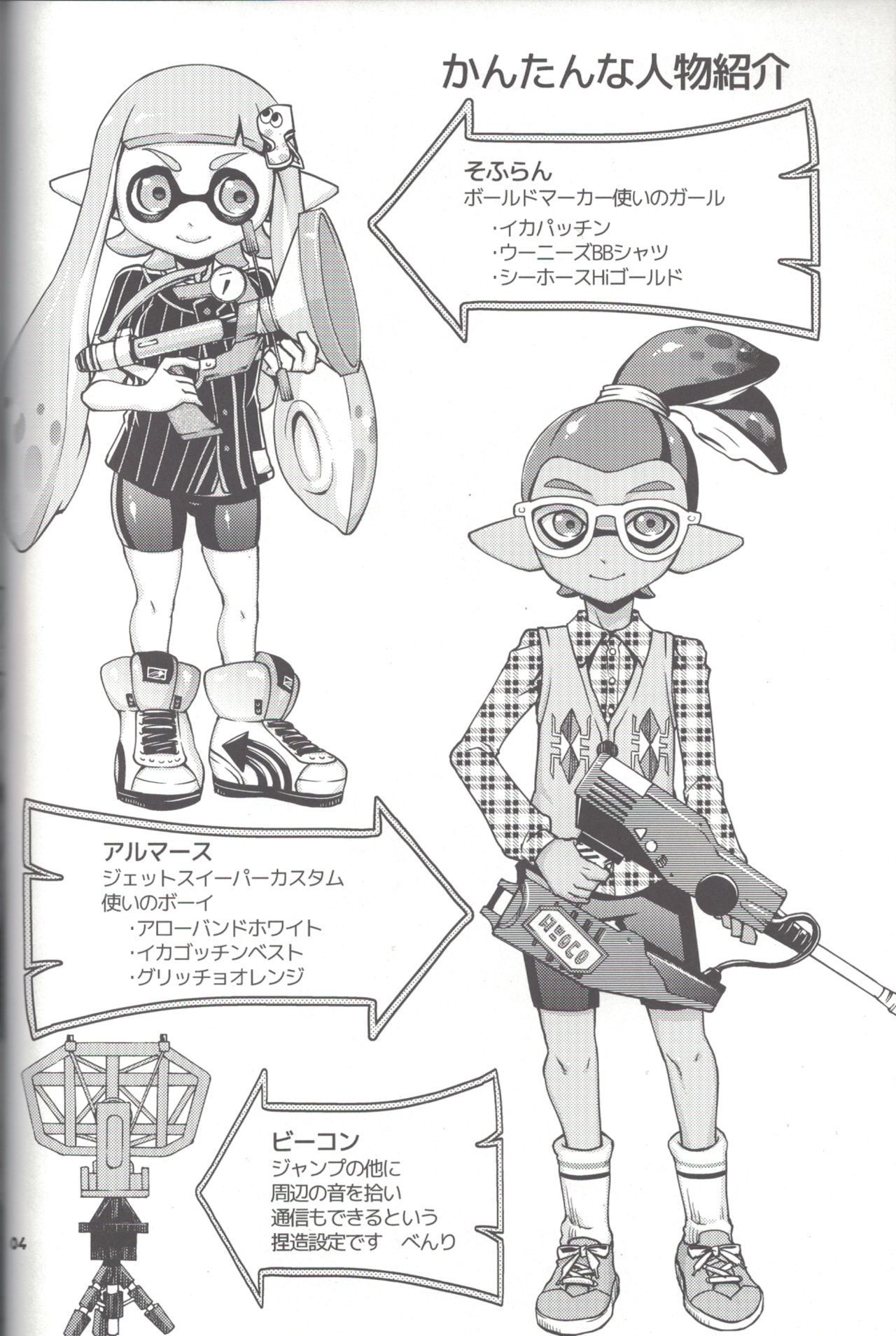 (C89) [P-850 (Chocopahe)] C Kara Hajimaru Gachi Match (Splatoon)