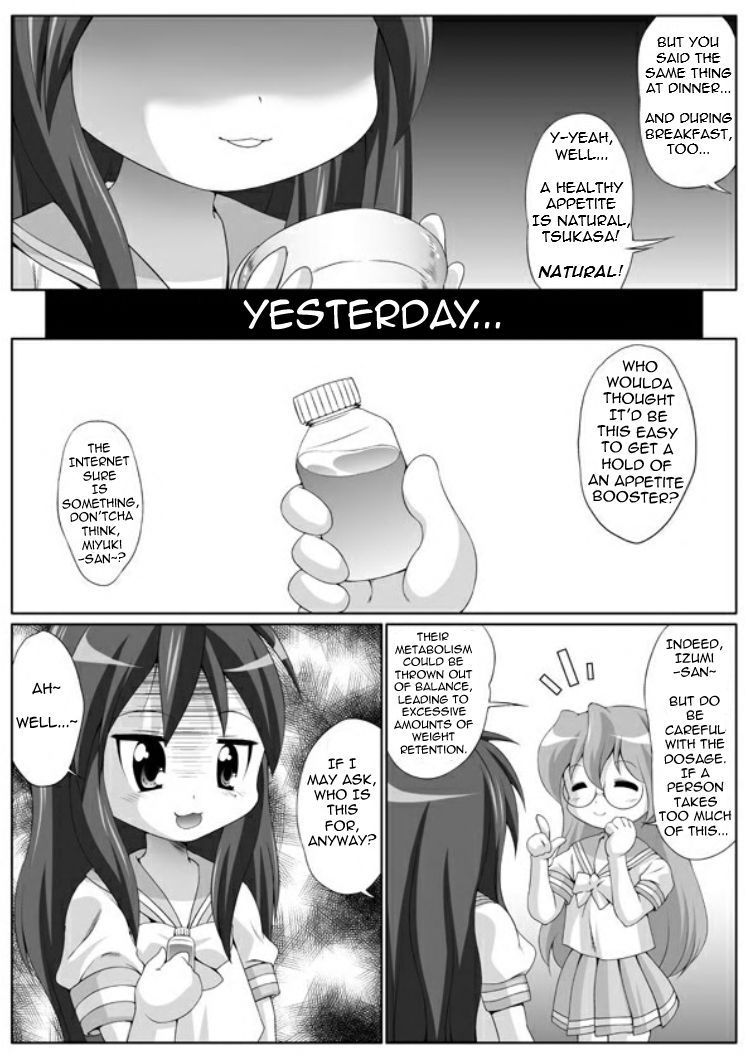 [Tetsujinex] Lucky Star WG Doujin [English]