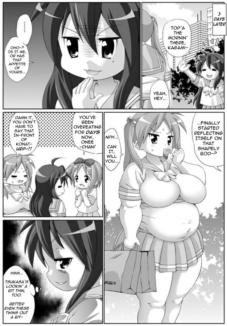 [Tetsujinex] Lucky Star WG Doujin [English]