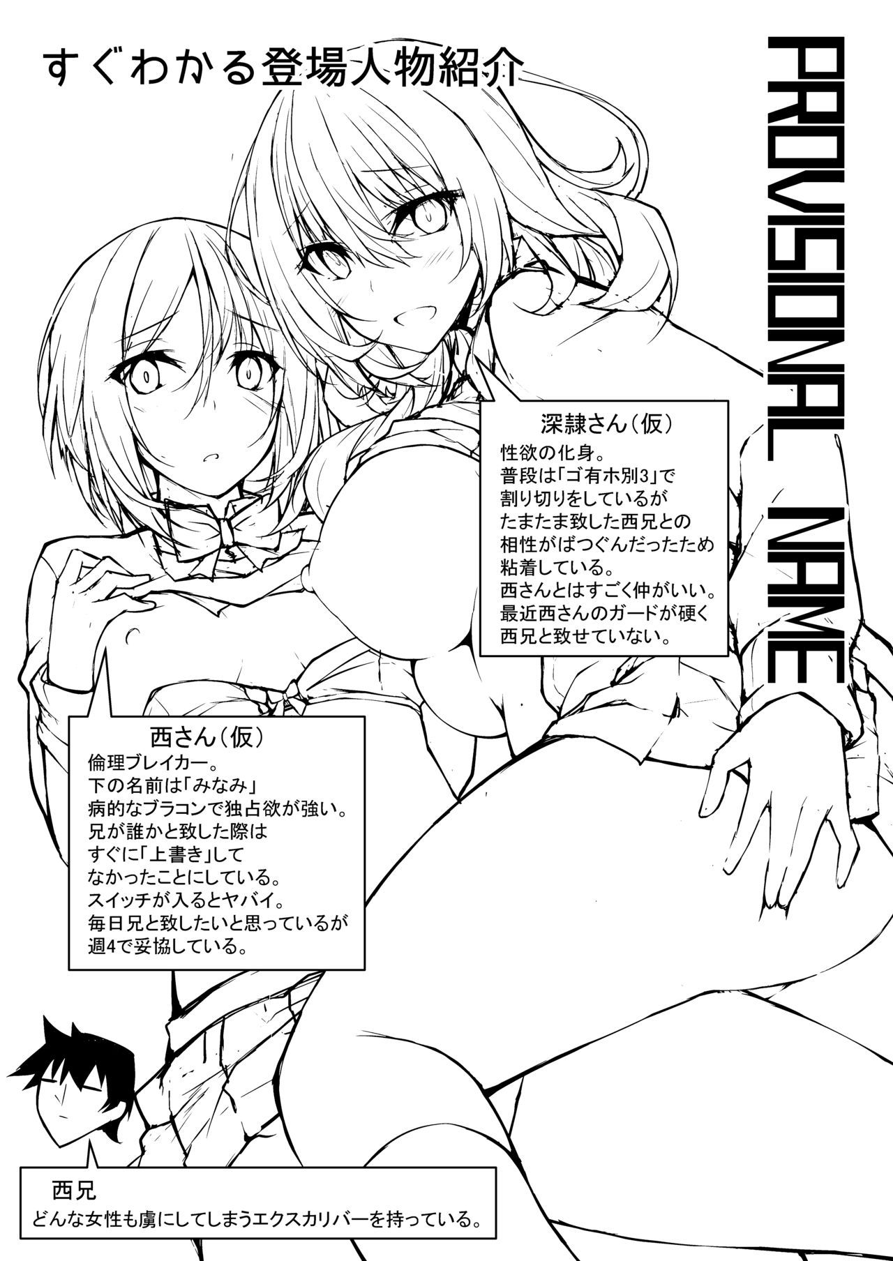 [RainBoy (Stealyy)] PROVISIONAL NAME Nishi&Mirei [Digital]