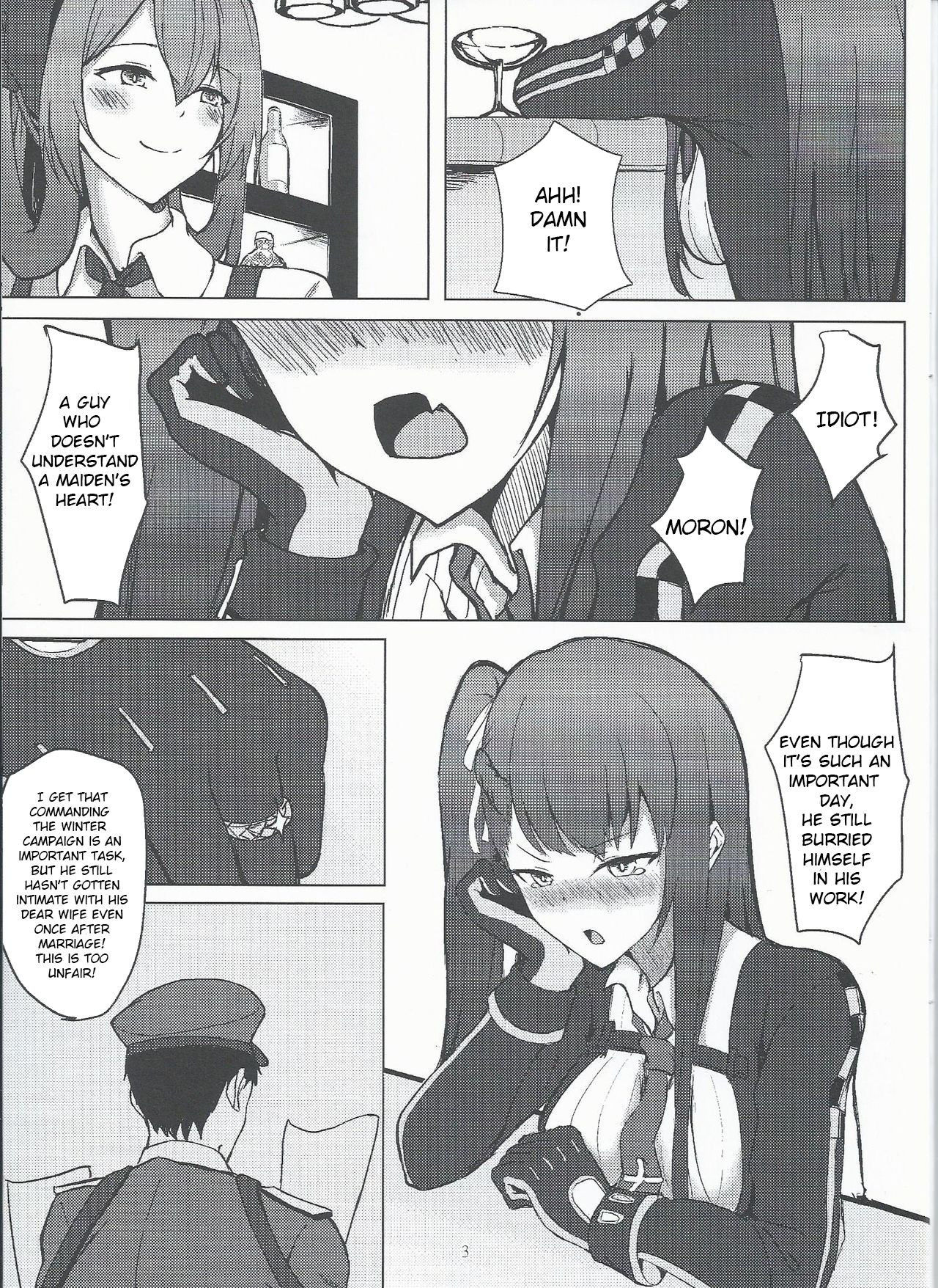 (FF32) [Sumi (九曜)] I don't know what to title this book, but anyway it's about WA2000 (Girls Frontline) [English]