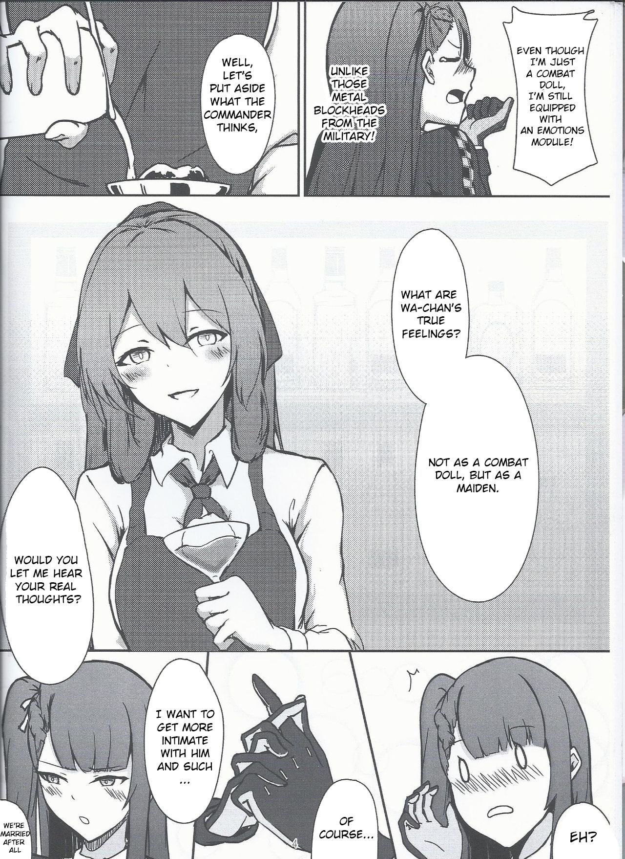 (FF32) [Sumi (九曜)] I don't know what to title this book, but anyway it's about WA2000 (Girls Frontline) [English]