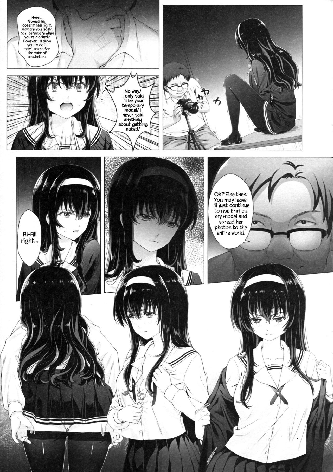 [Ao no Sunadokei (HanaRu)] Kasumi Utako no Sex Koukyoushi (Saenai Heroine no Sodatekata) [English] {Hennojin}