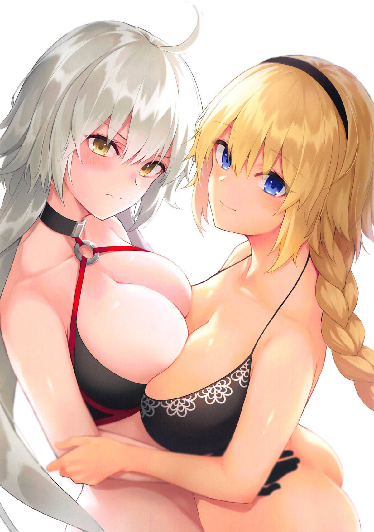 (C95) [Dekoboko Hurricane (Anza Yuu)] Jeanne to Alter no Ecchi na Hon (Fate/Grand Order)