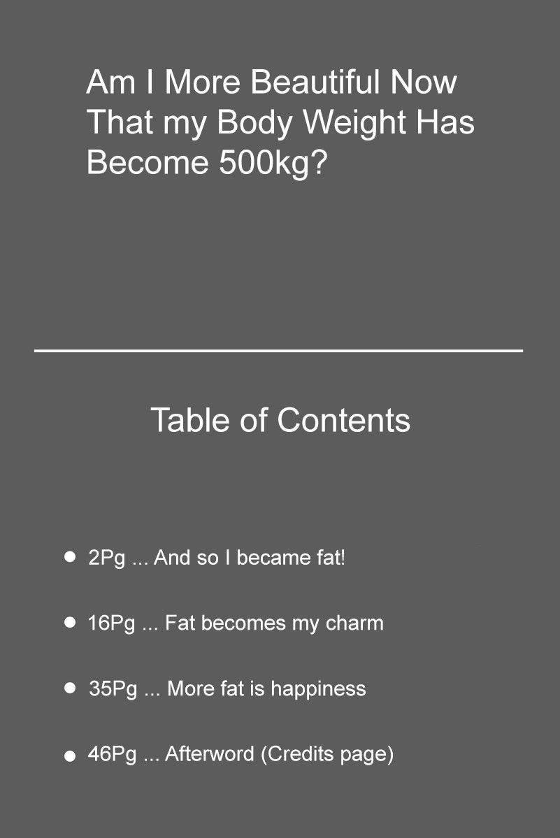 [Huurin Kazan](English) Watashi, Taiju 500kg Ijo Ni Natchatta Okage De Kawaiku Narimashita Yo Ne? | Am I More Beautiful Now That My Body Weight Has Become More Than 500kg?