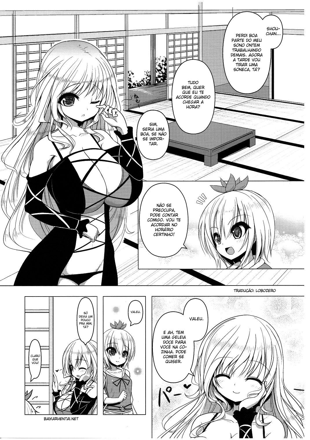 (Kouroumu 7) [Othello Ice (shuz)] Nemusan! (Touhou Project) [Portuguese-BR] [Lobozero]