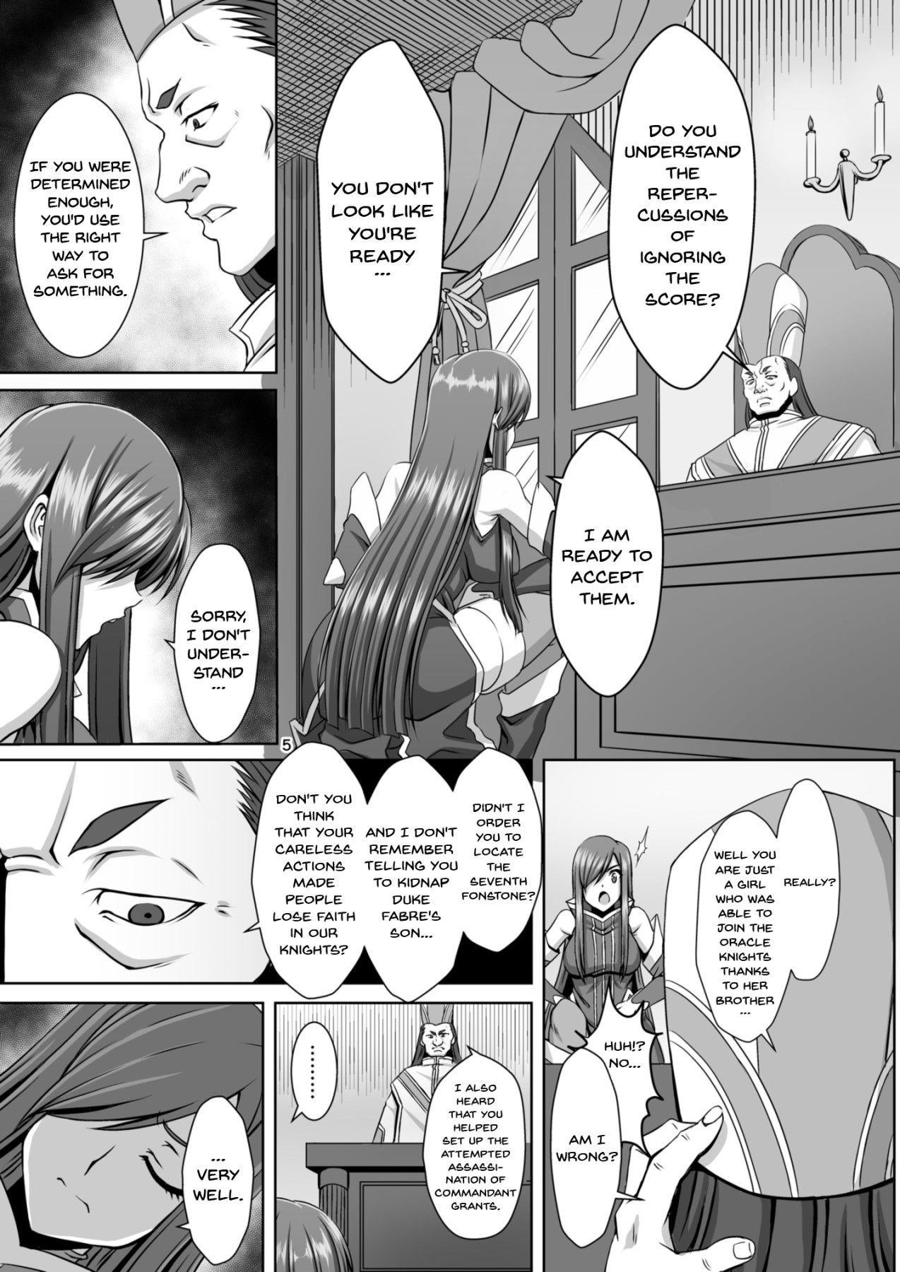 [CLOCK (Syunzo)] Kangoku Kyoudan Kai | Prison Religious Commandment (Tales of the Abyss) [English] {Doujins.com} [Digital]