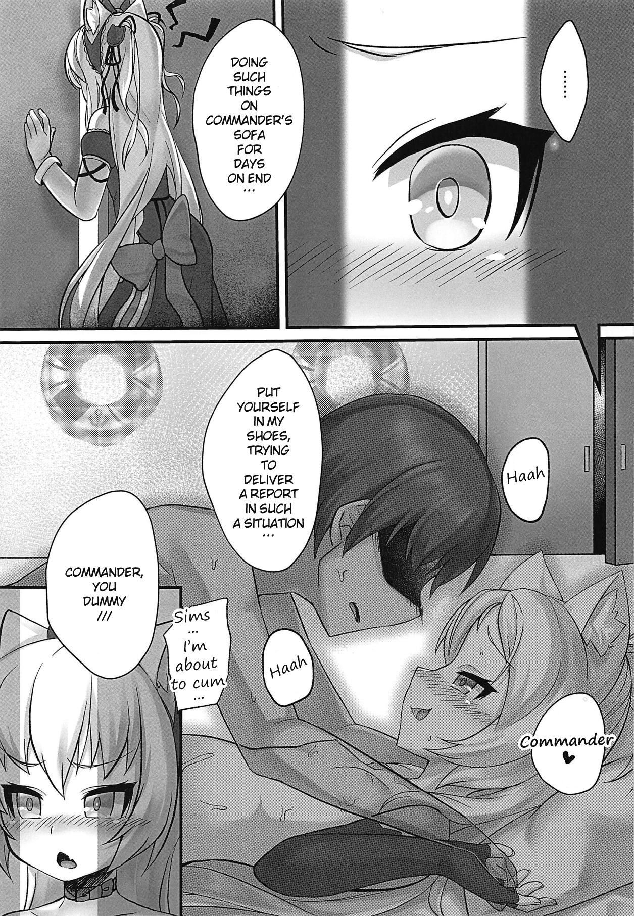 (C95) [Gensou Mikan (Kirimia)] Tsundere Hammann to Itazura Sims | Tsundere Hammann and Prankster Sims (Azur Lane) [English] [Burger]