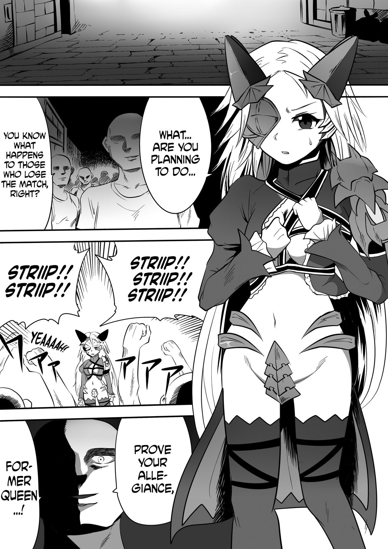 [Metoroma] Oozei no Otoko-tachi ni Mechakucha ni Sareru Ouma no Joou-sama | Ravaged by Countless Men: the Bewitched Queen (Queen's Blade) [English] [EHCOVE]