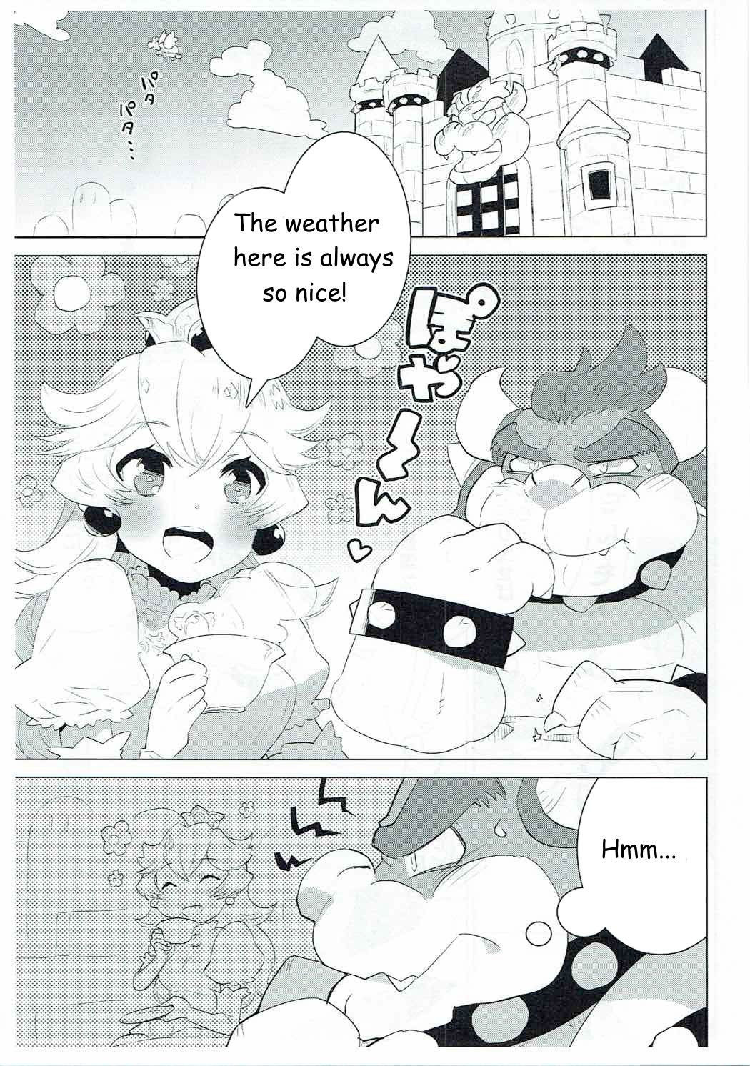 (Kemoket 4) [ryusuke works (Nagareboshi Purin)] PRINCESS LESSON (Super Mario Brothers)[English]