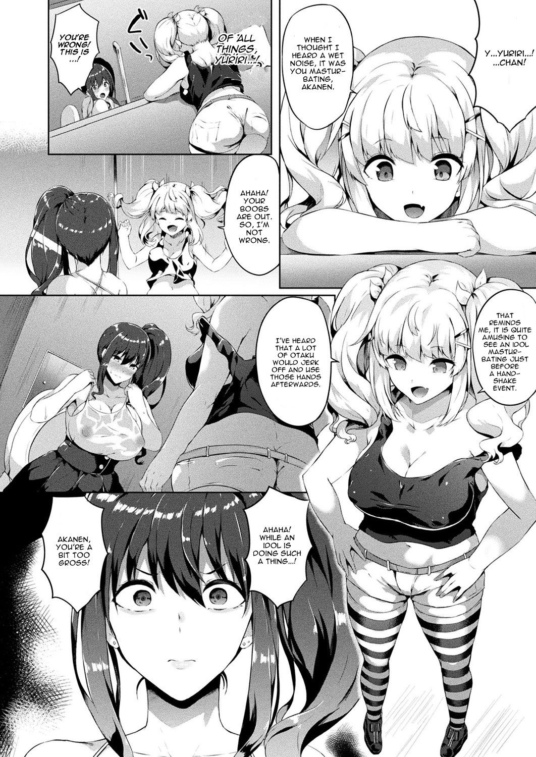 [Kasuga Mayu] Saimin Idol ~Happy Clover ga Chiriochiru made~ Ch. 3 (COMIC Unreal 2018-10 Vol. 75) [English] [CGrascal] [Digital]